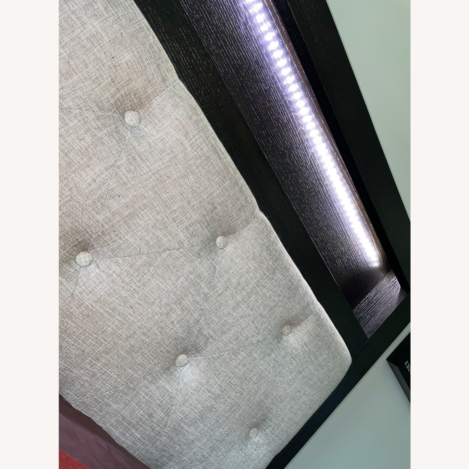 Headboard LED Lights with Bed Frame - image-2