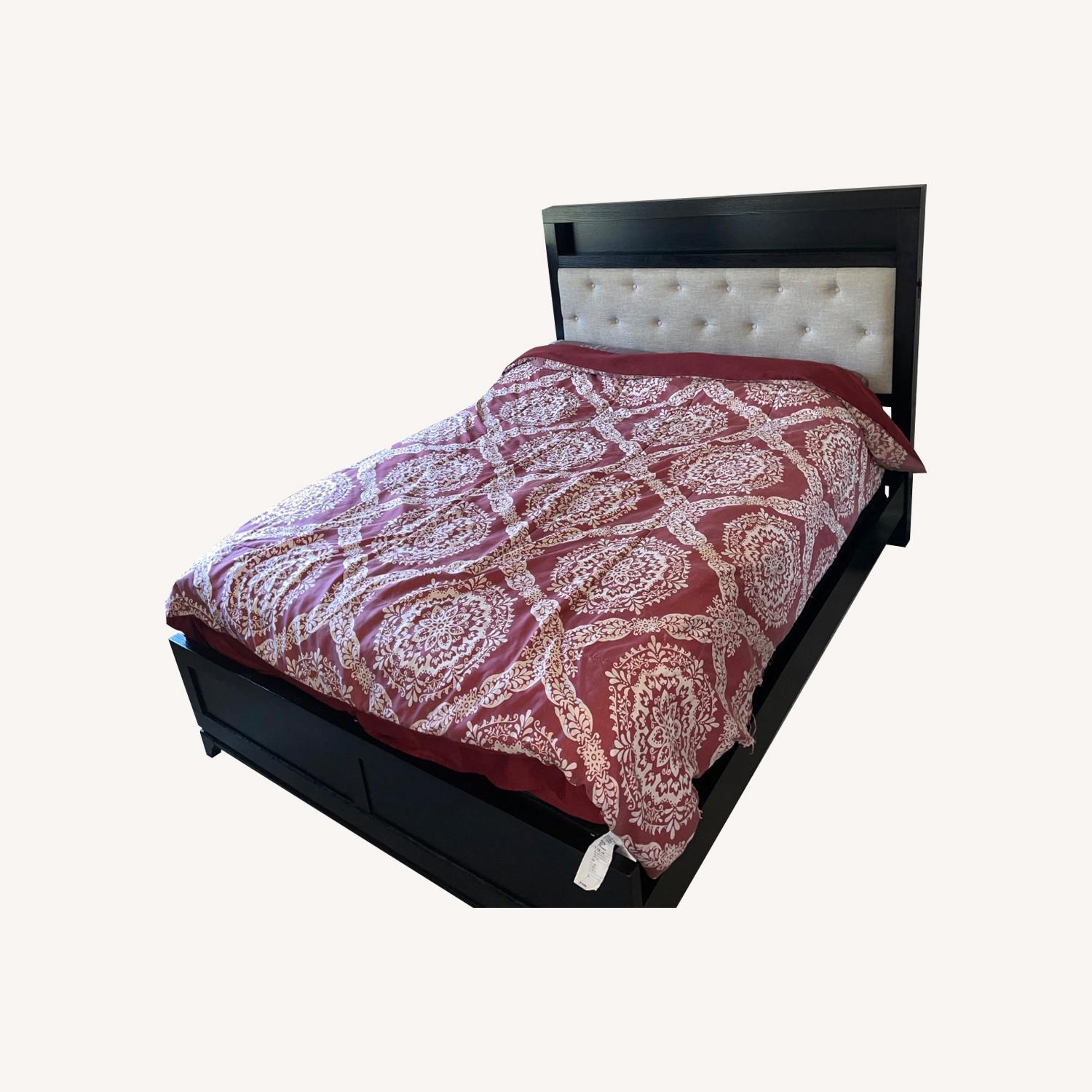 Headboard LED Lights with Bed Frame - image-0