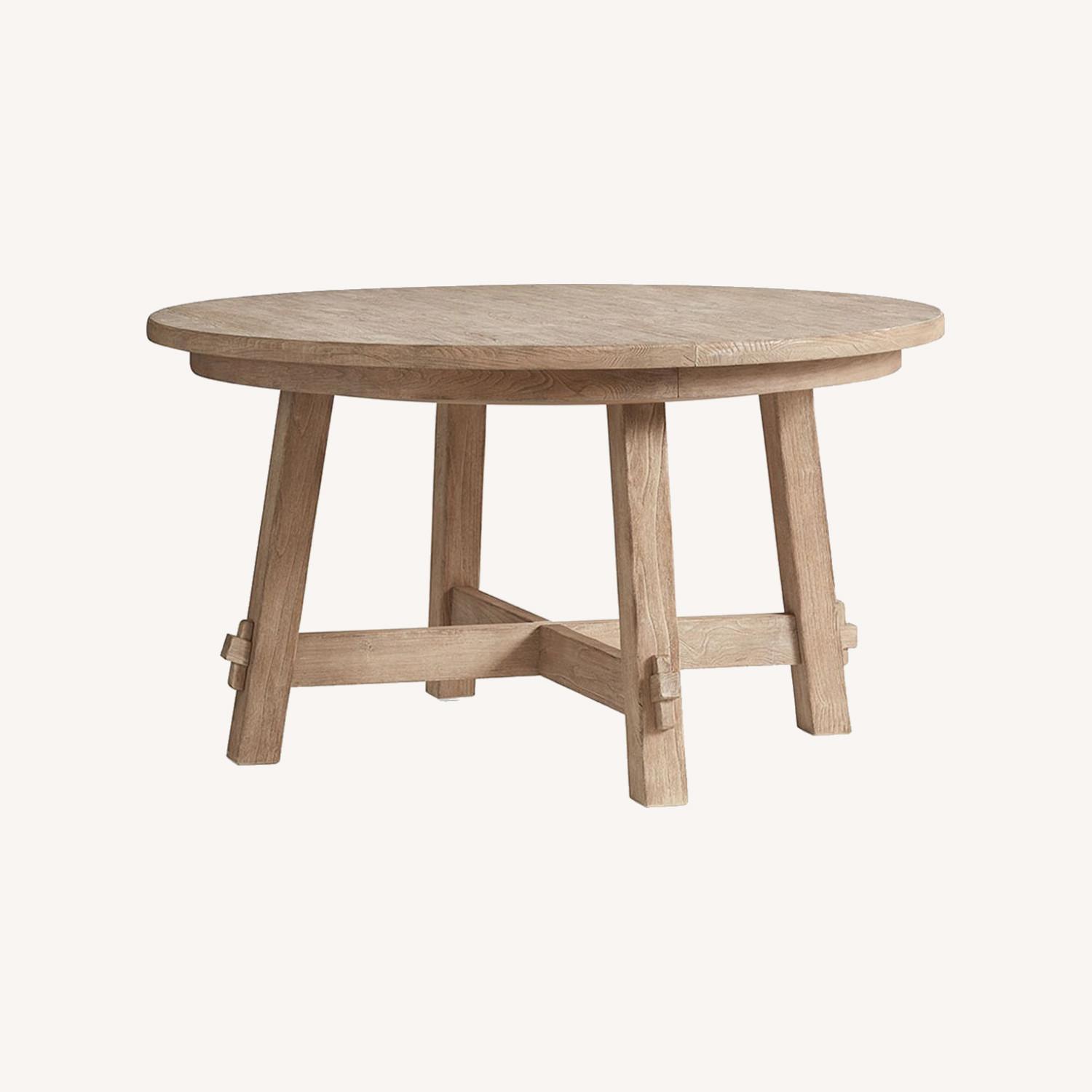 Pottery Barn Toscana Round Extending Table - image-0