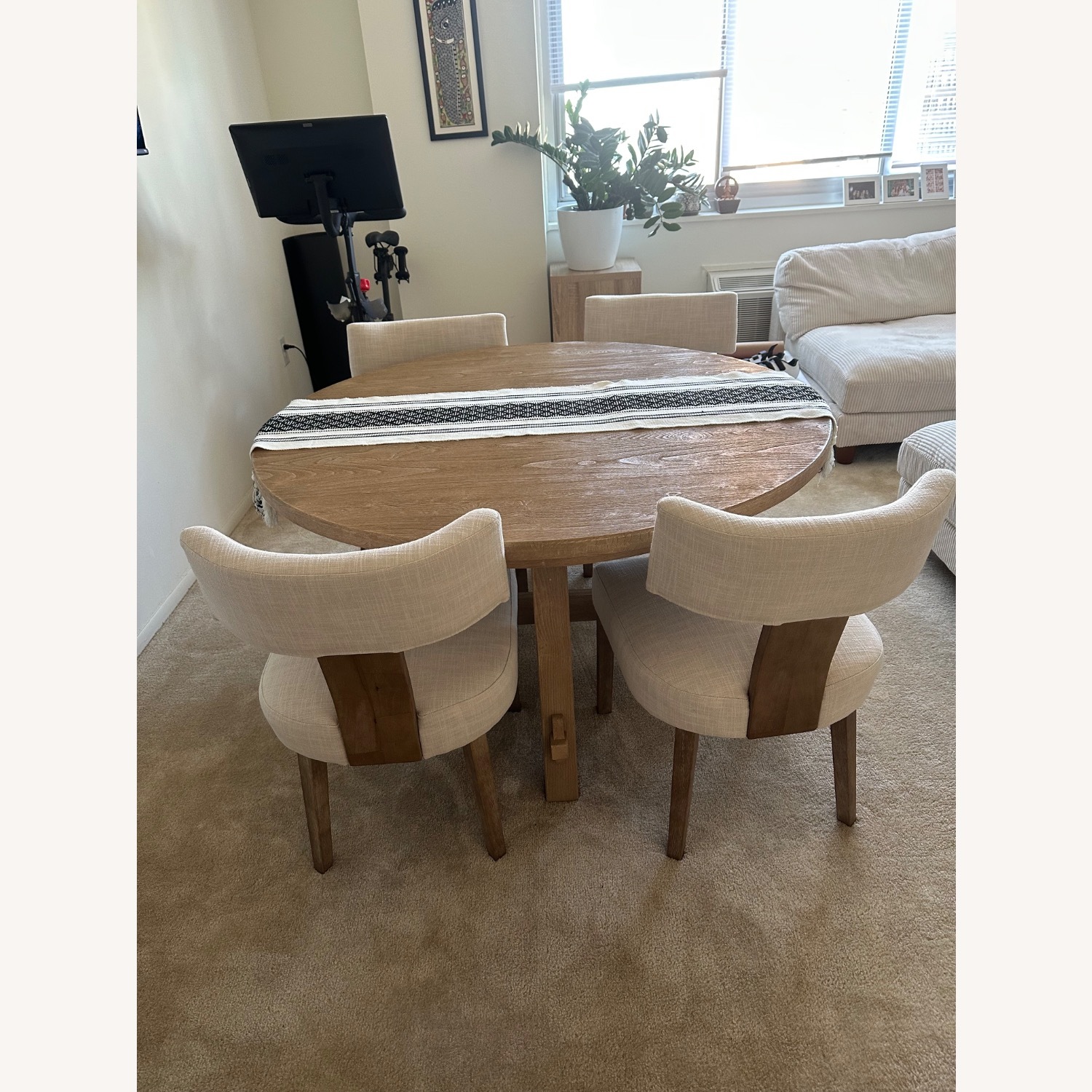 Pottery Barn Toscana Round Extending Table - image-2