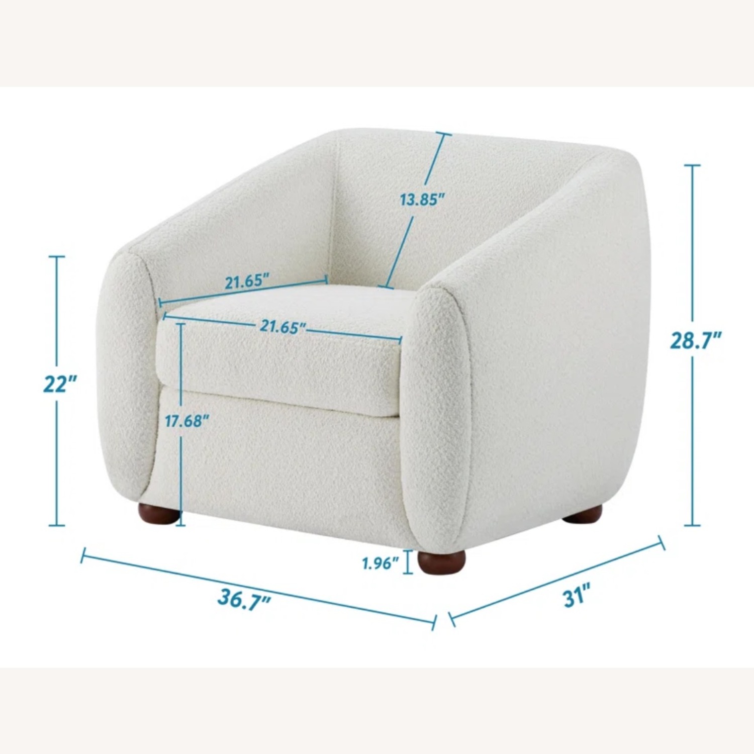 Wayfair Nordic Upholstered Chair - image-5