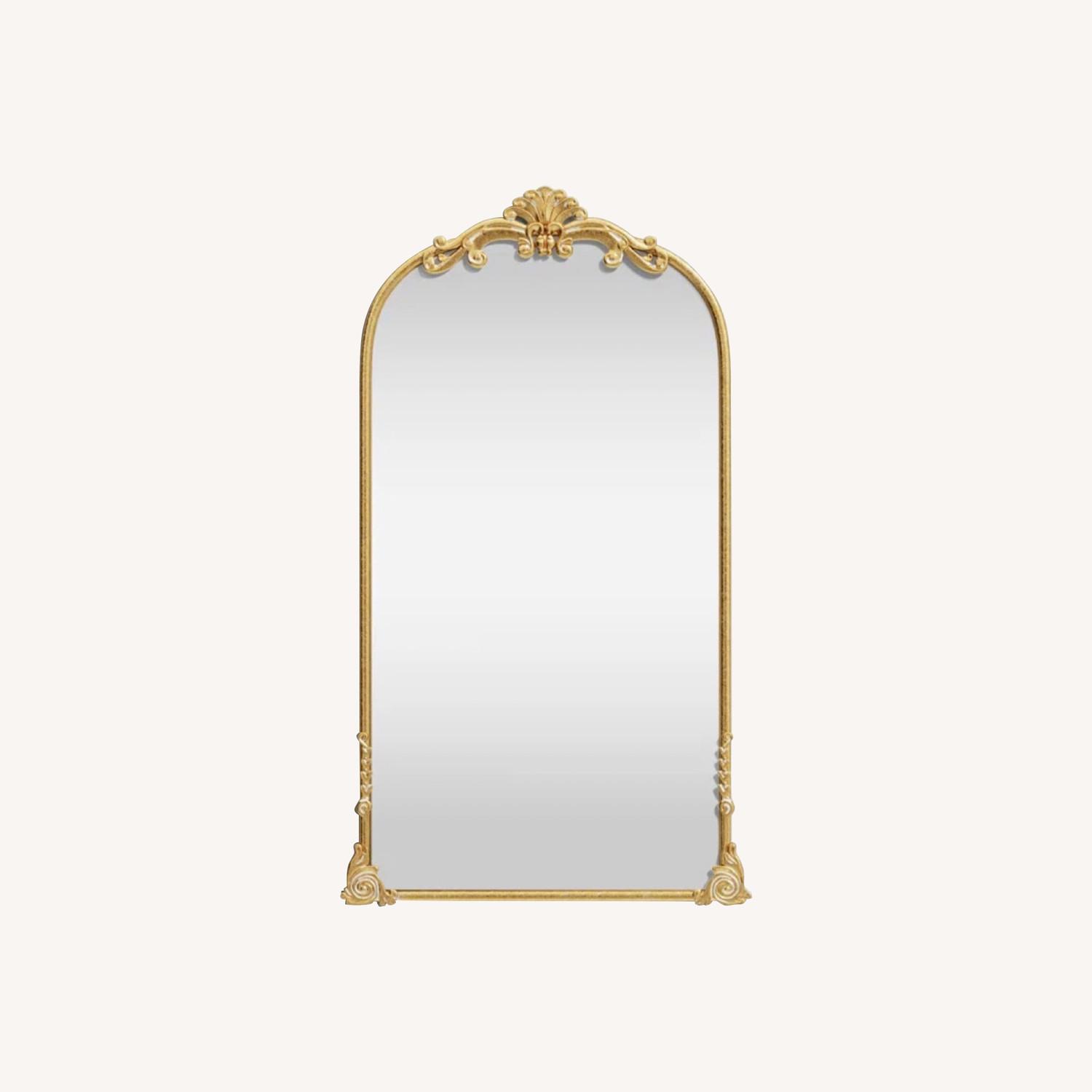 Wayfair Kelly Clarkson Home Arched iron mirror - image-0