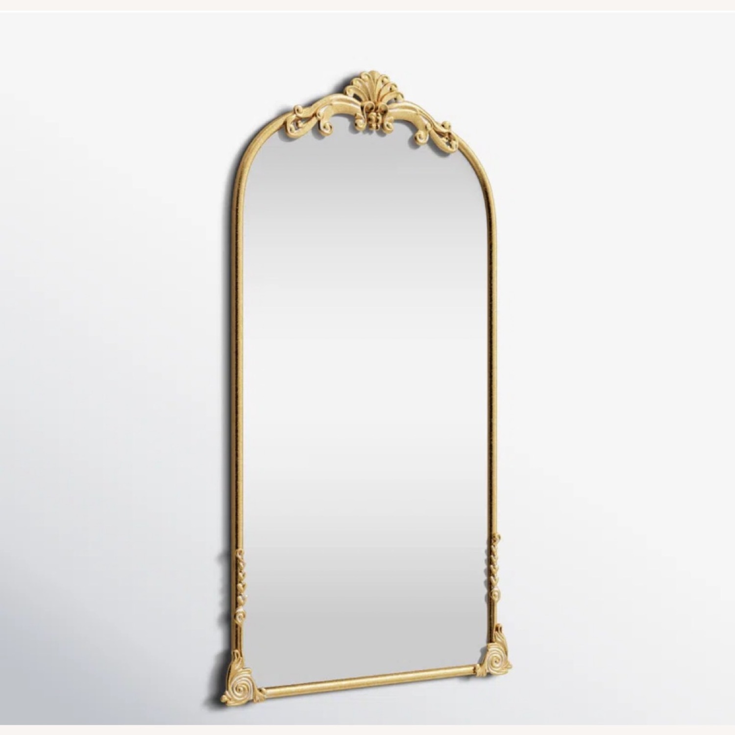 Wayfair Kelly Clarkson Home Arched iron mirror - image-3