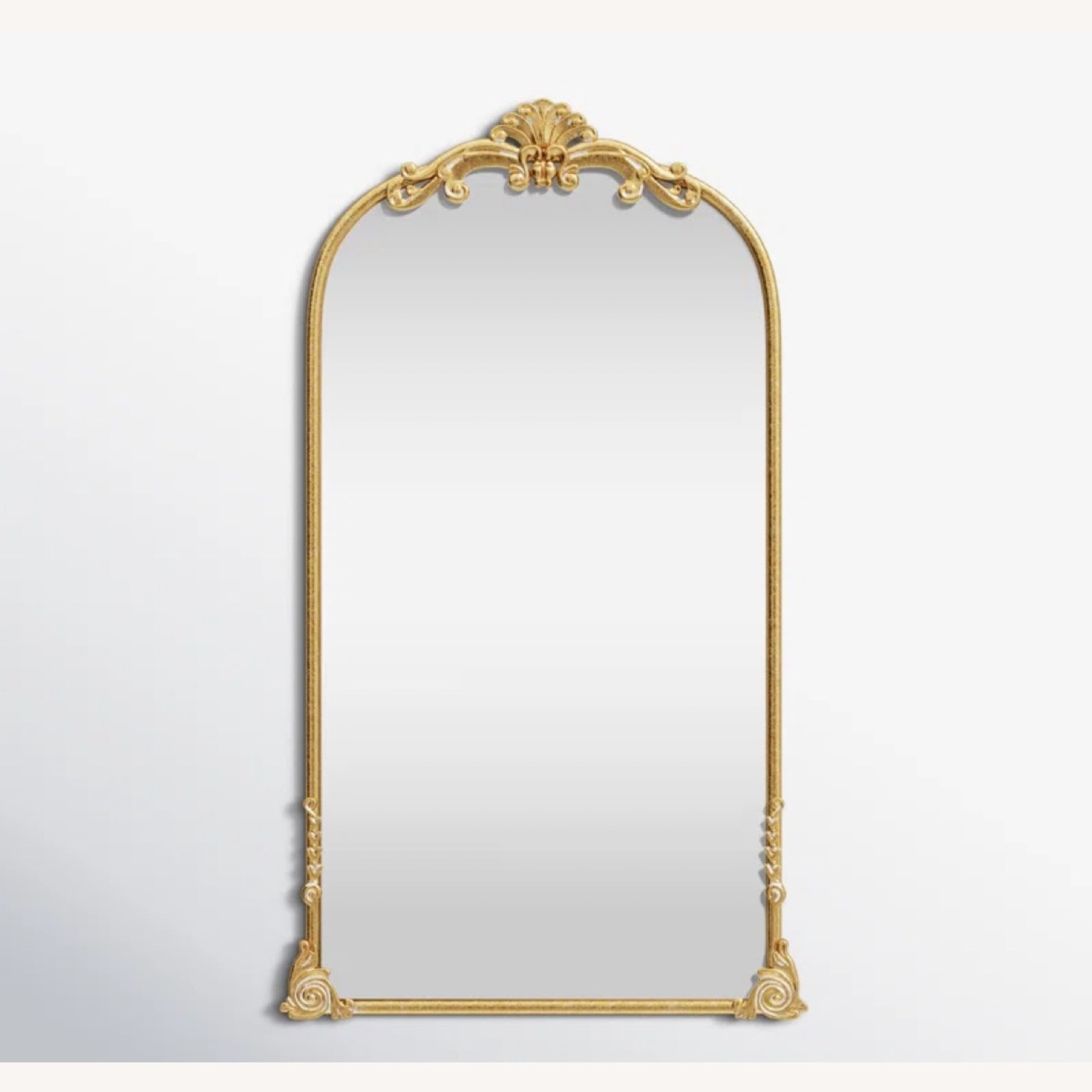Wayfair Kelly Clarkson Home Arched iron mirror - image-1