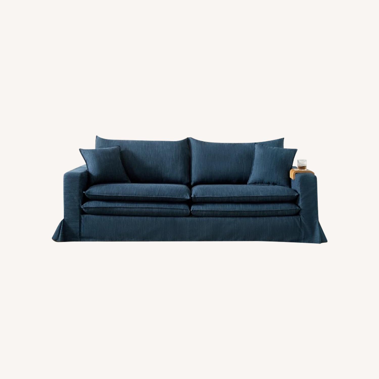 Wayfair Hokku Designs Upholstered Slipcovered Sofa - image-0