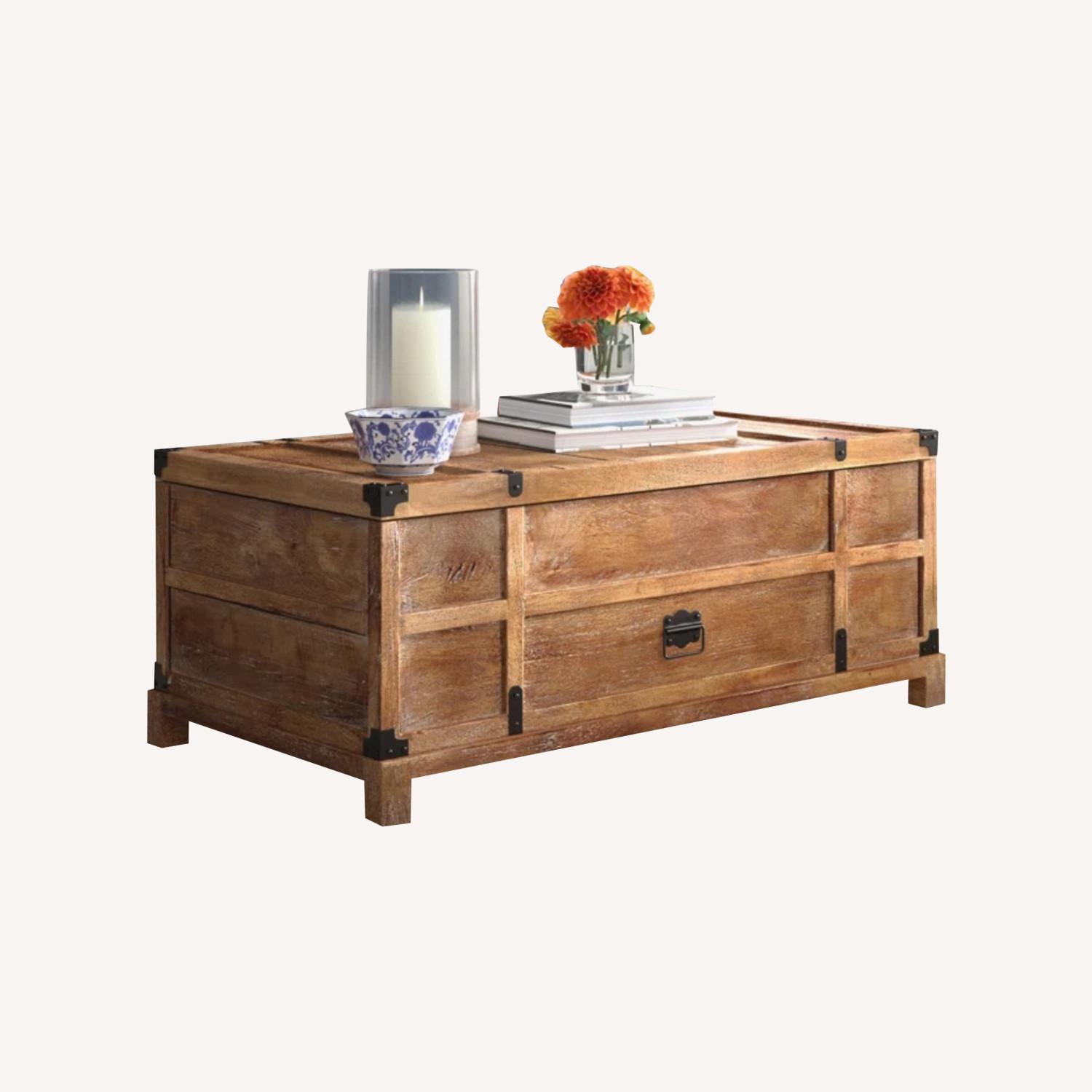 Wayfair Percival Solid Wood Coffee Table - image-0