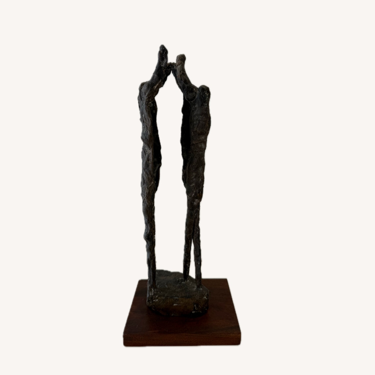 Cast Bronze Sculpture Abstract Figurative Style - image-4