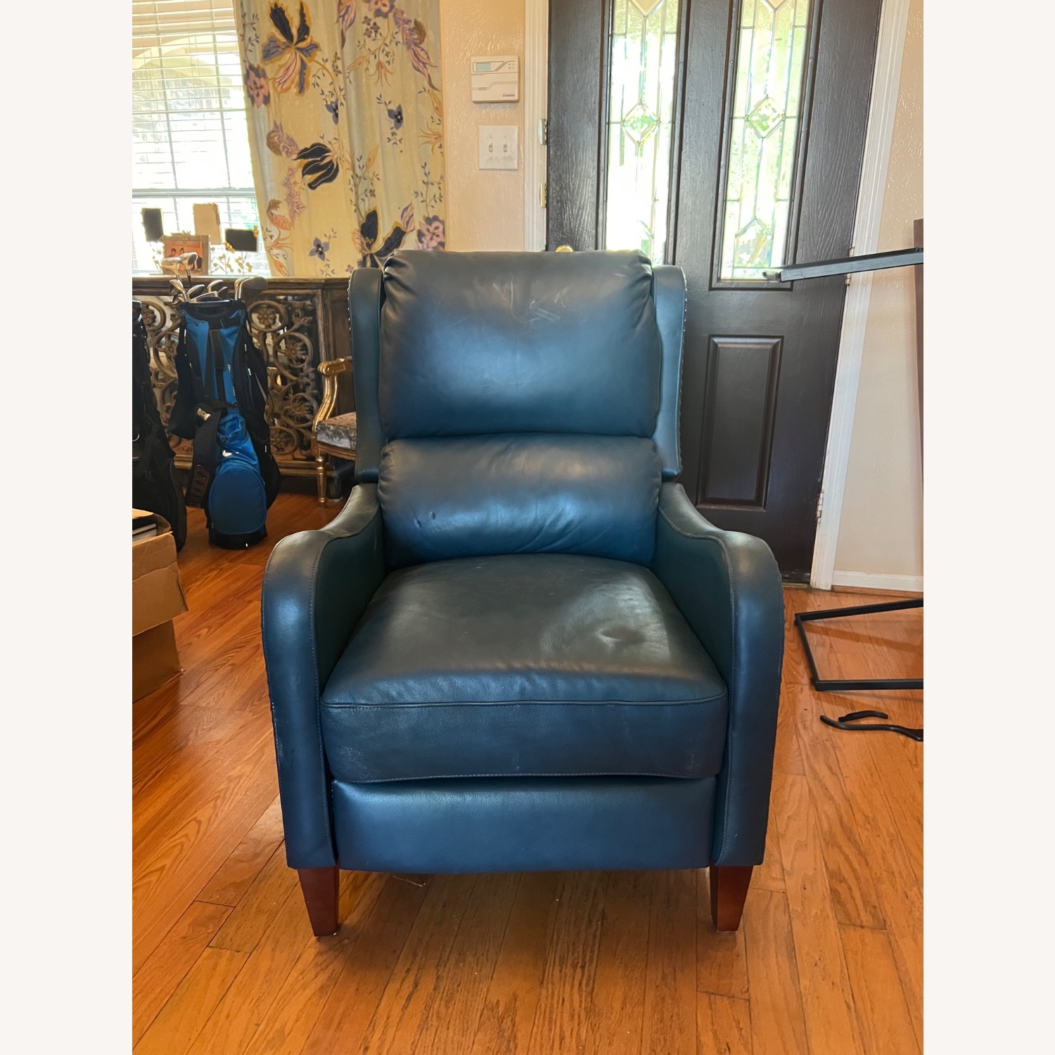 Wayfair Lark Manor Beached Leather Recliner - image-5