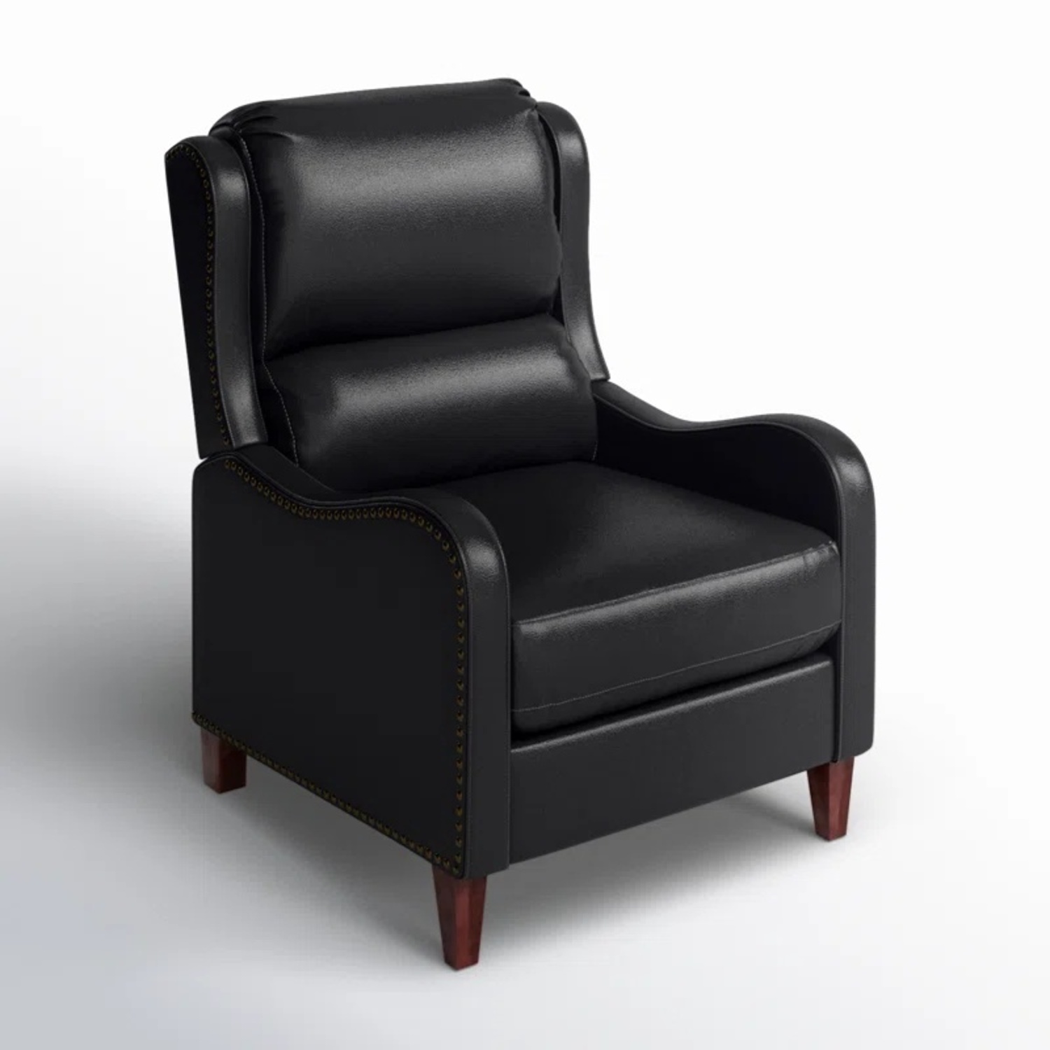 Wayfair Lark Manor Beached Leather Recliner - image-7