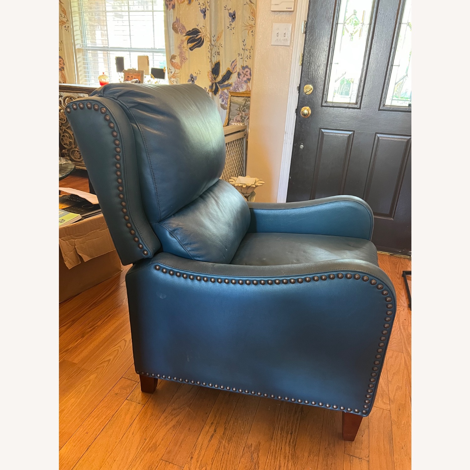 Wayfair Lark Manor Beached Leather Recliner - image-4