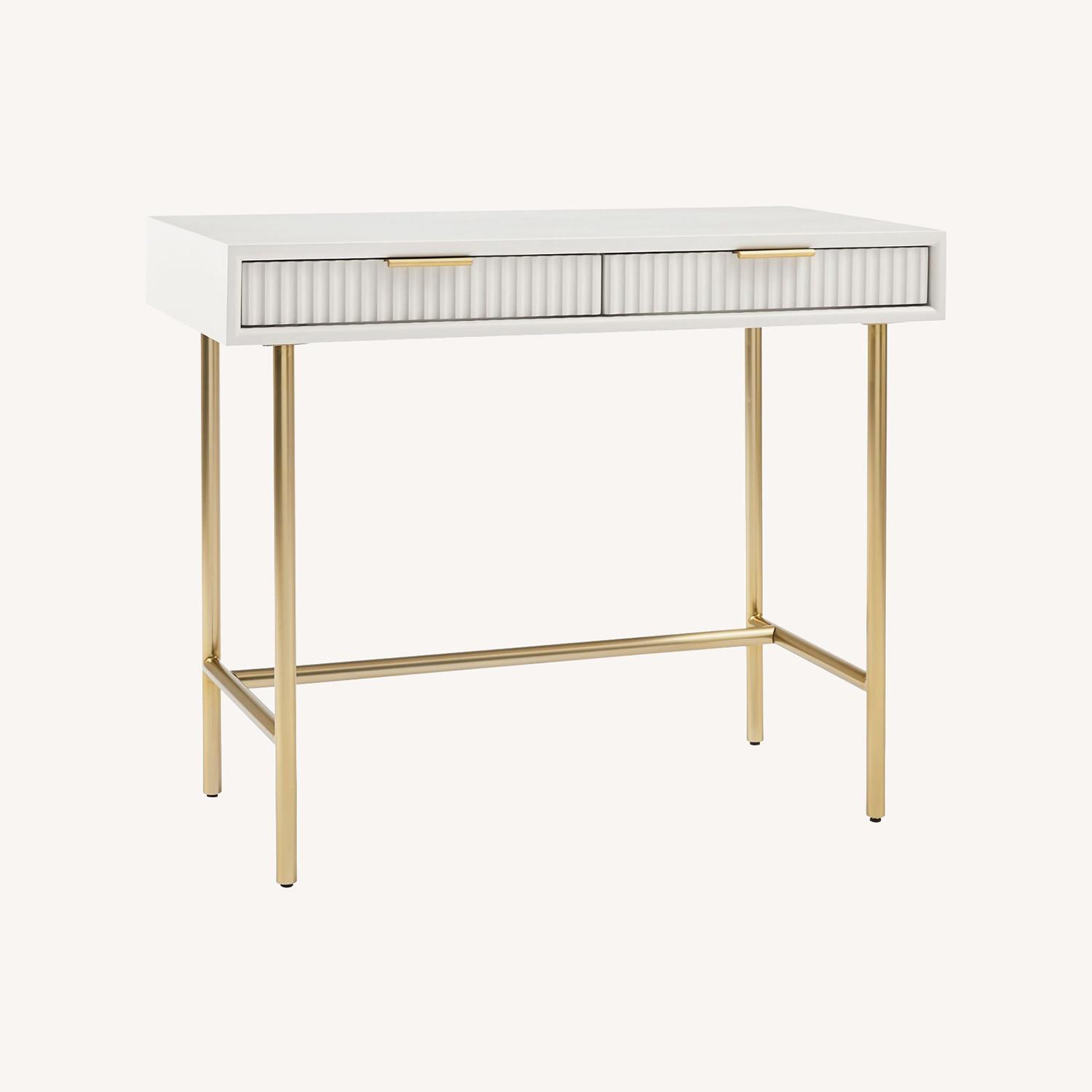West Elm Quinn Mini Desk (37") - image-0