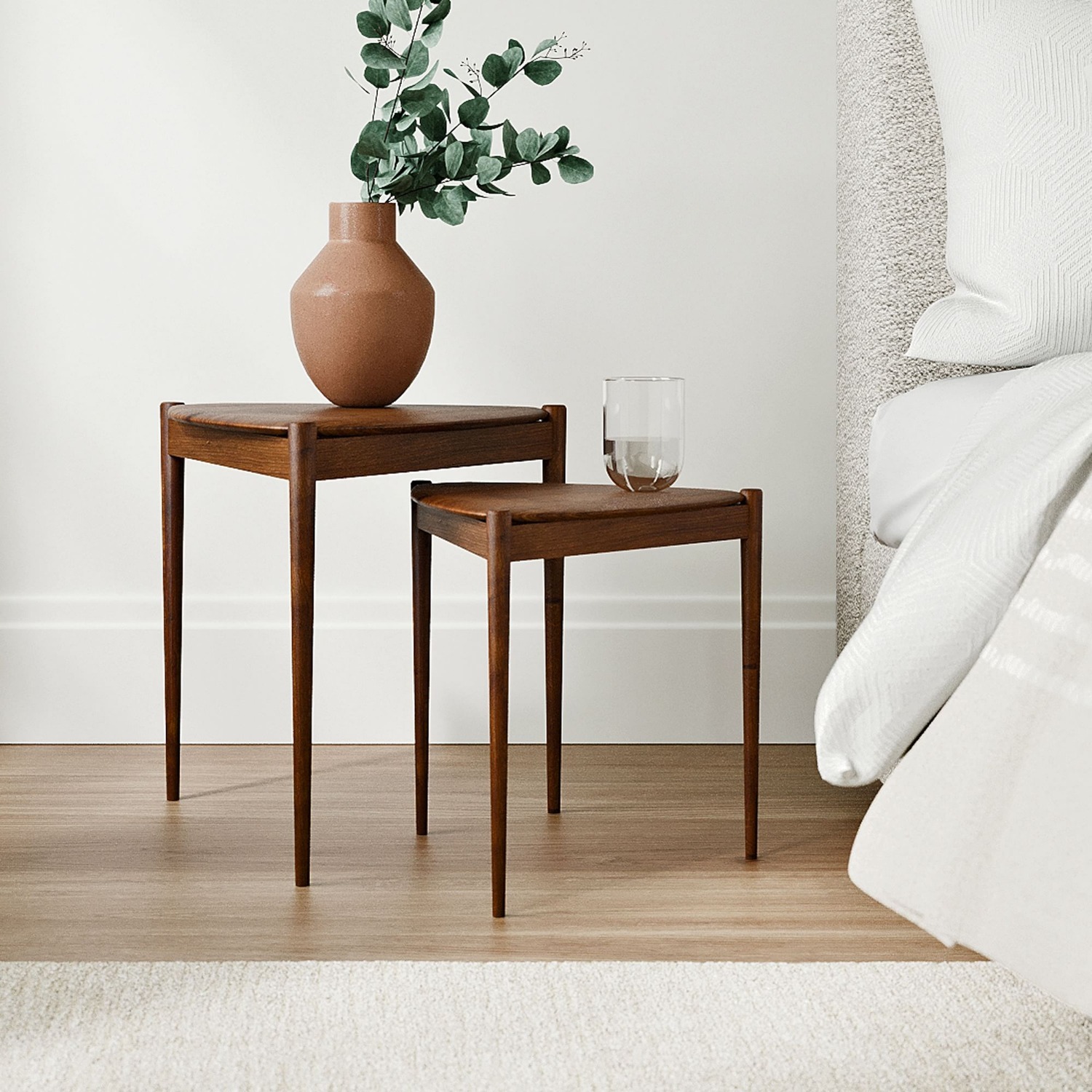 West Elm Retro Tripod Nesting Side Tables - image-4