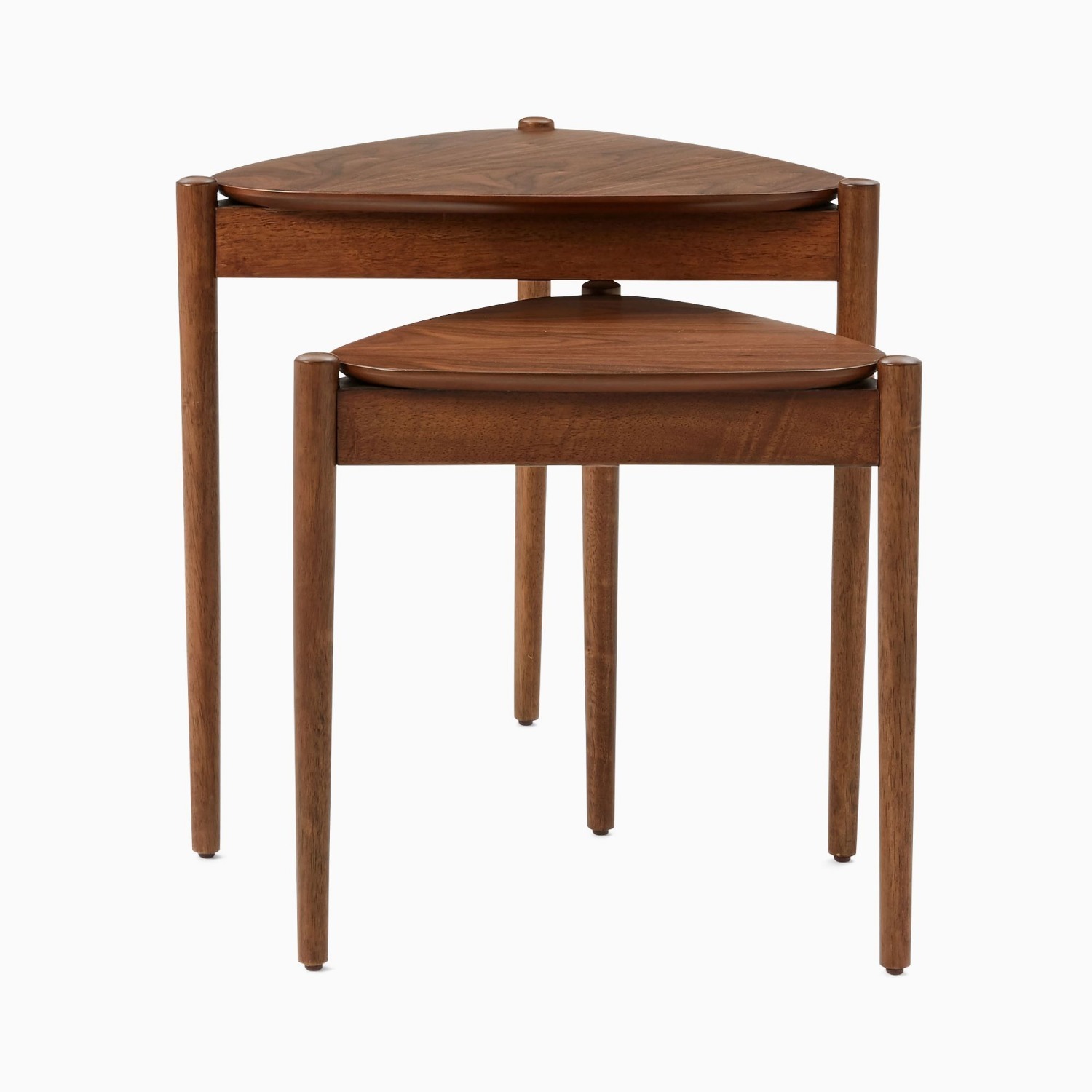 West Elm Retro Tripod Nesting Side Tables - image-1