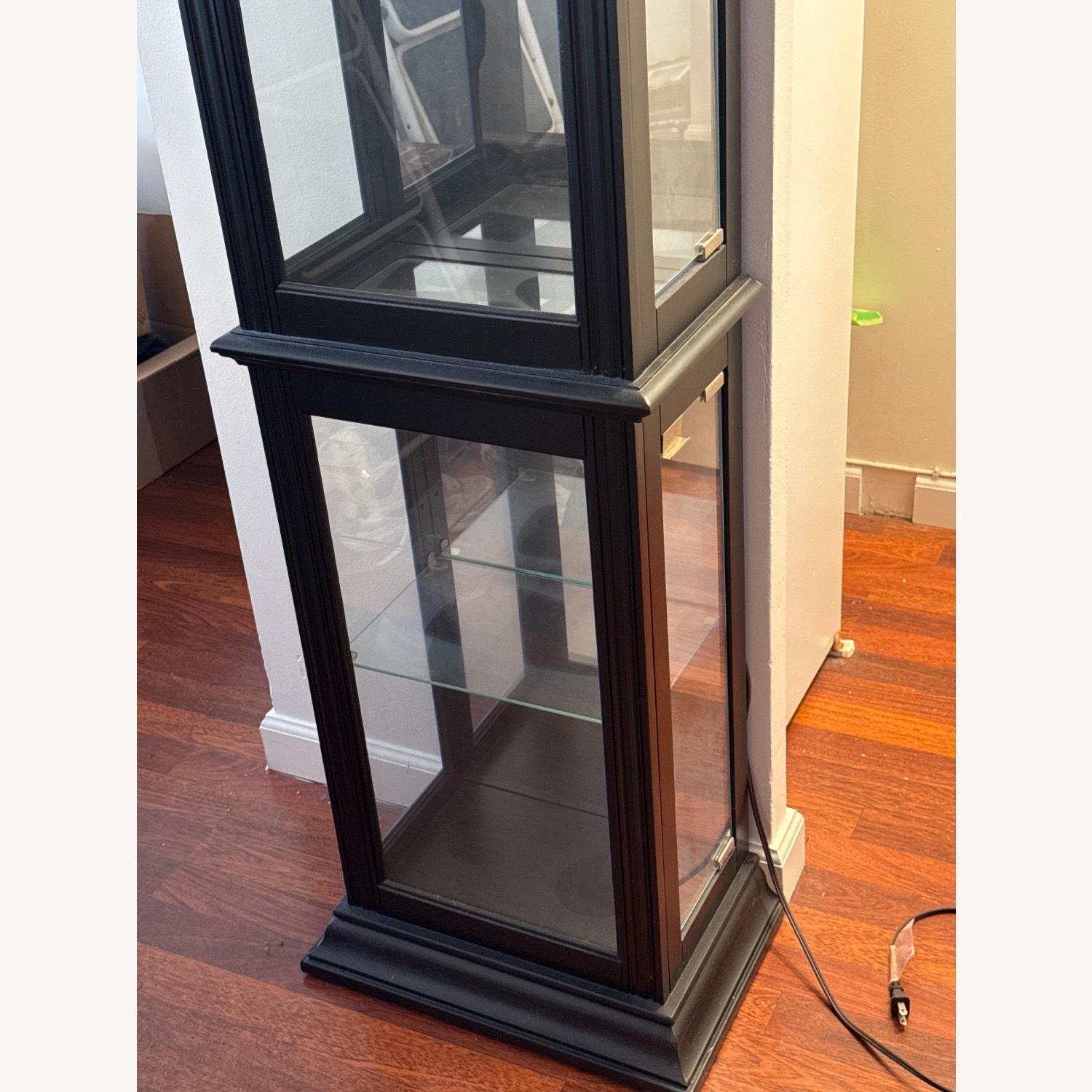 Lighted Cabinet with 4 Glass Shelves  - image-3