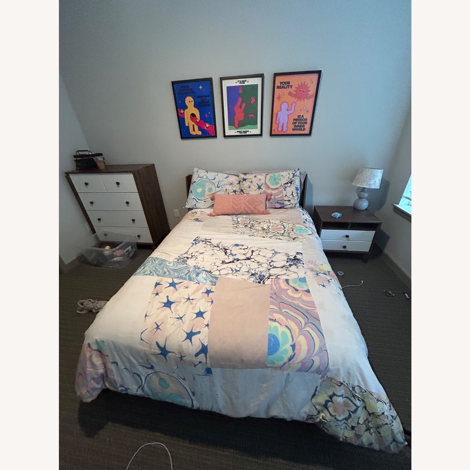 Midcentury Full Modern Bed - image-5