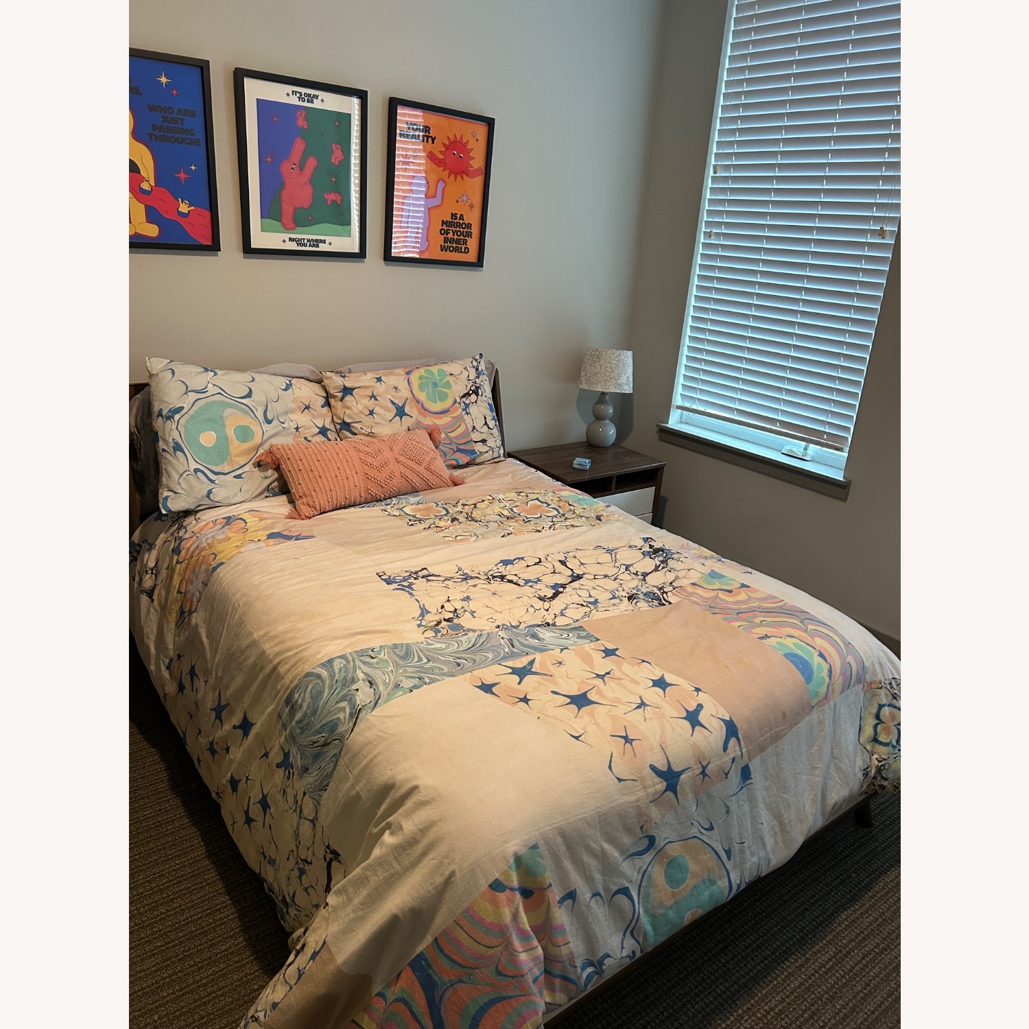 Midcentury Full Modern Bed - image-1