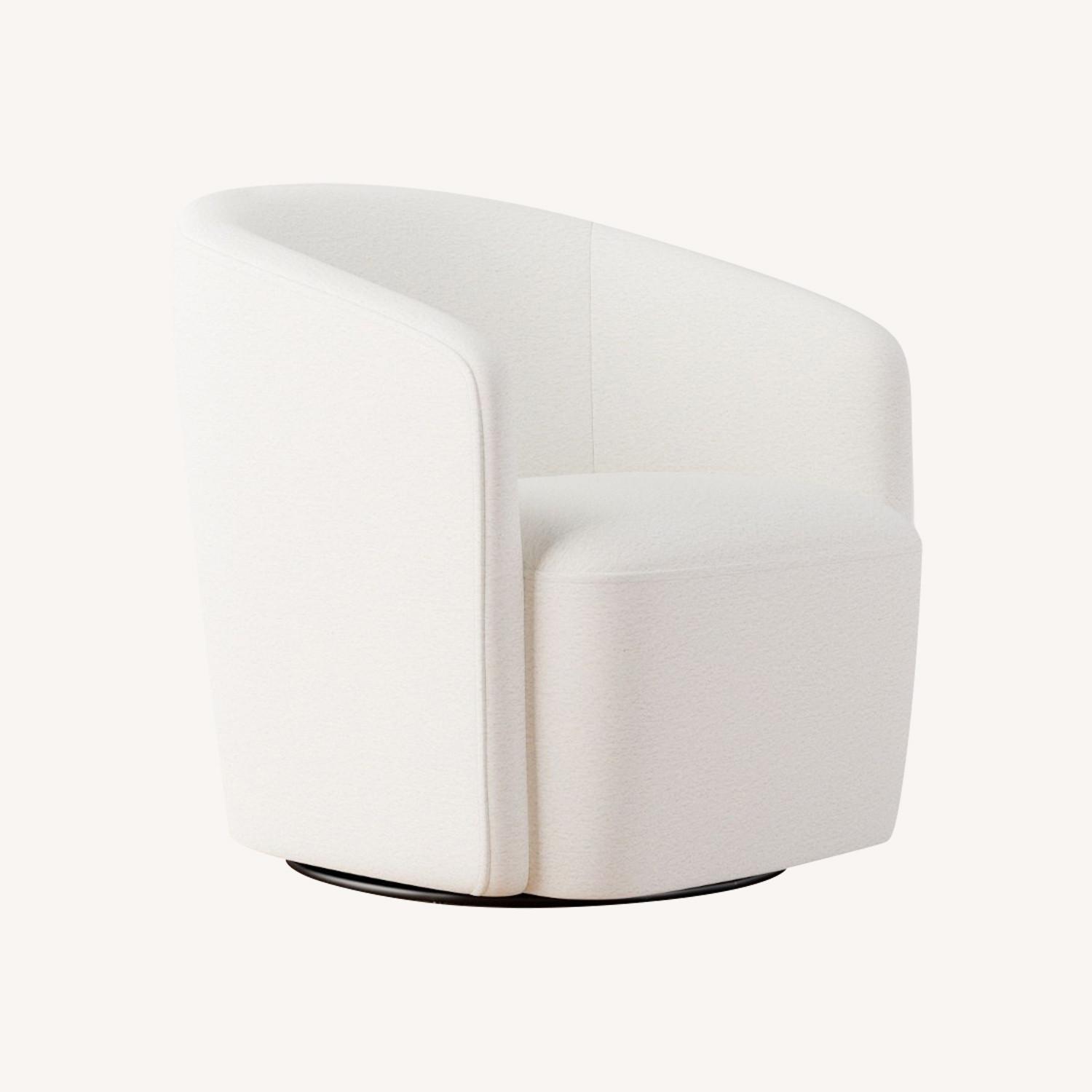 Pottery Barn Preston Swivel Chair - image-0