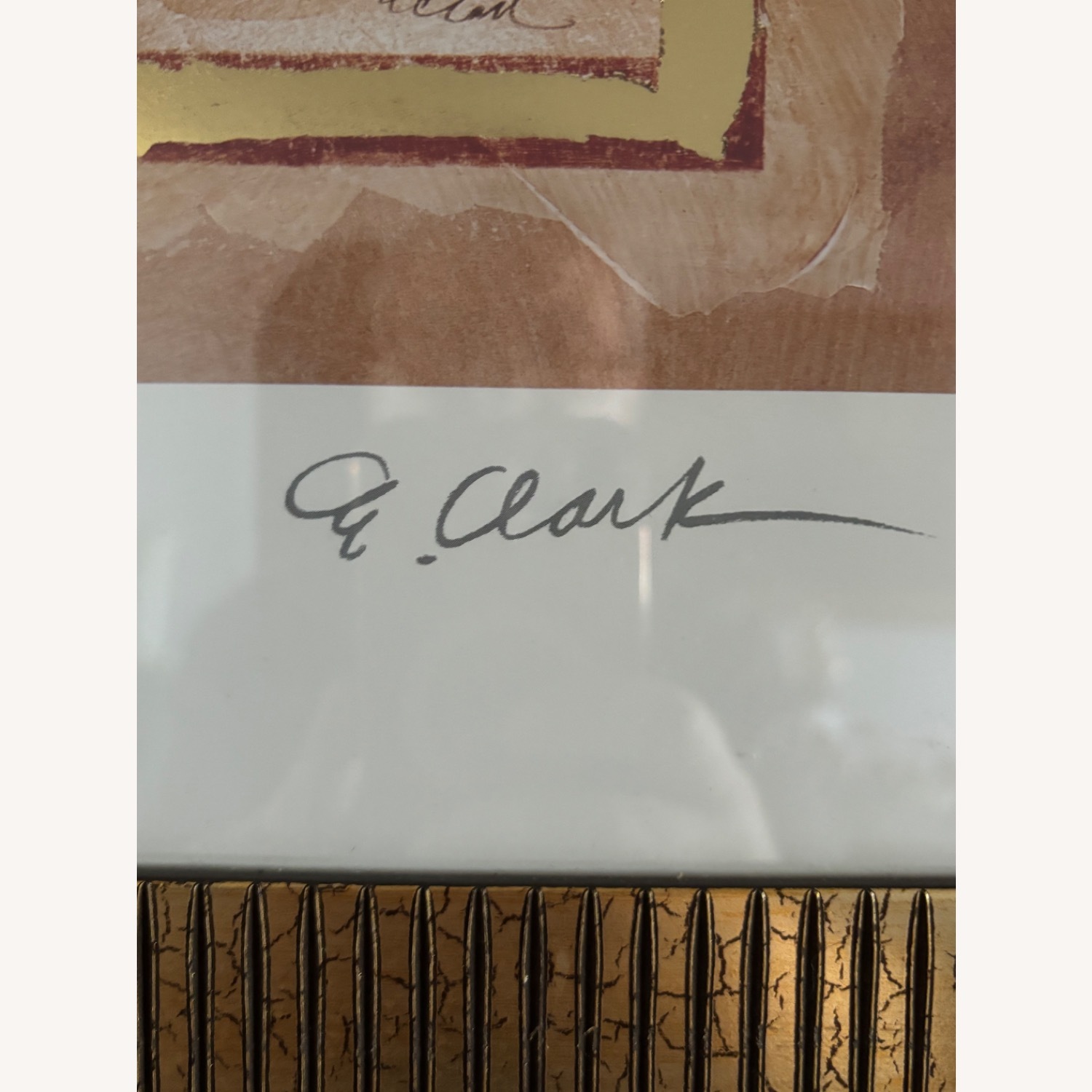  Art Print in Golden Frame W Glass Cover Set of 2 - image-21