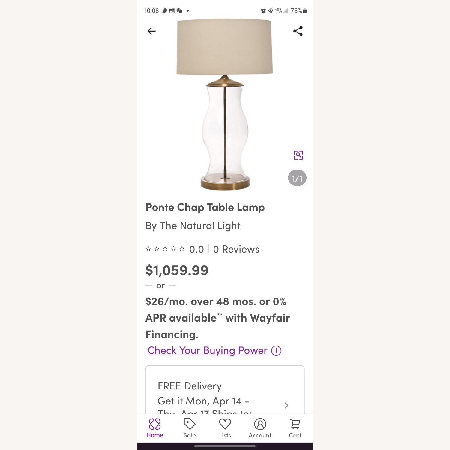Pair of Ponte Chap Table Lamp - image-5
