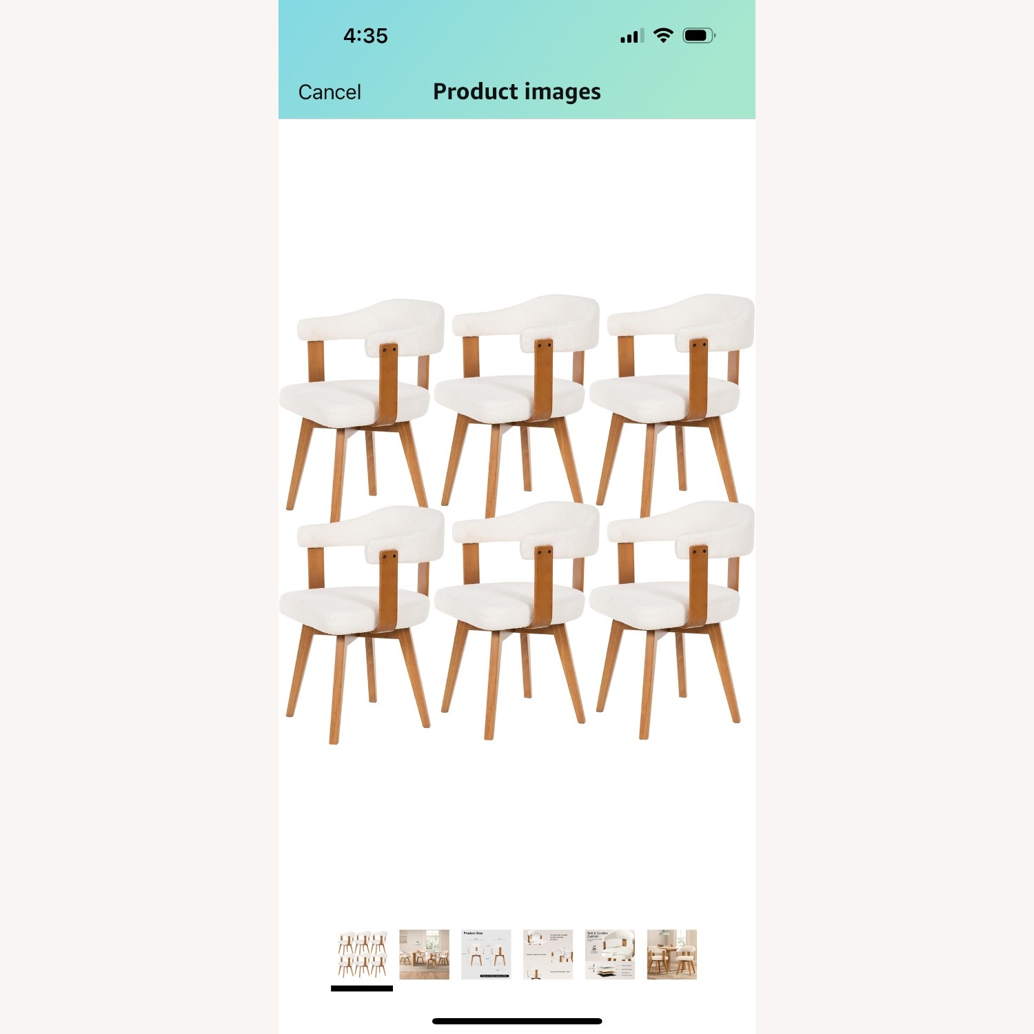 Boucle Accent Chair - image-3