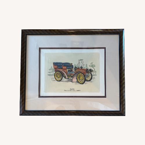Used Art Print of 1902 Fiat 12 HP for sale on AptDeco