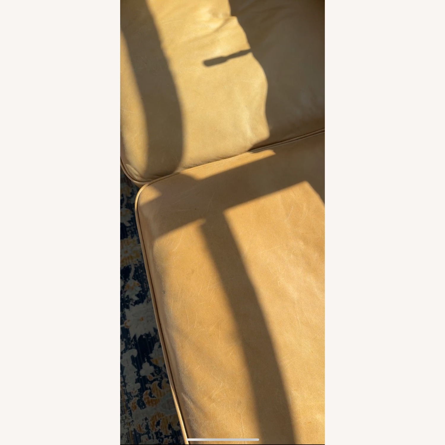 Article Timber 90" Leather Sofa - image-4