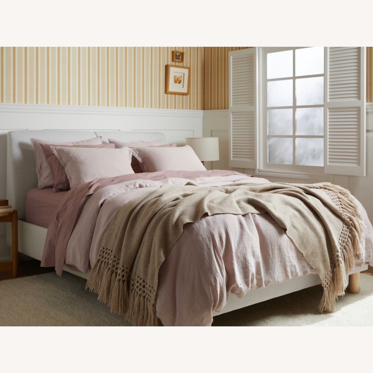 Parachute Cozy Alpaca Throw In Taupe - image-3