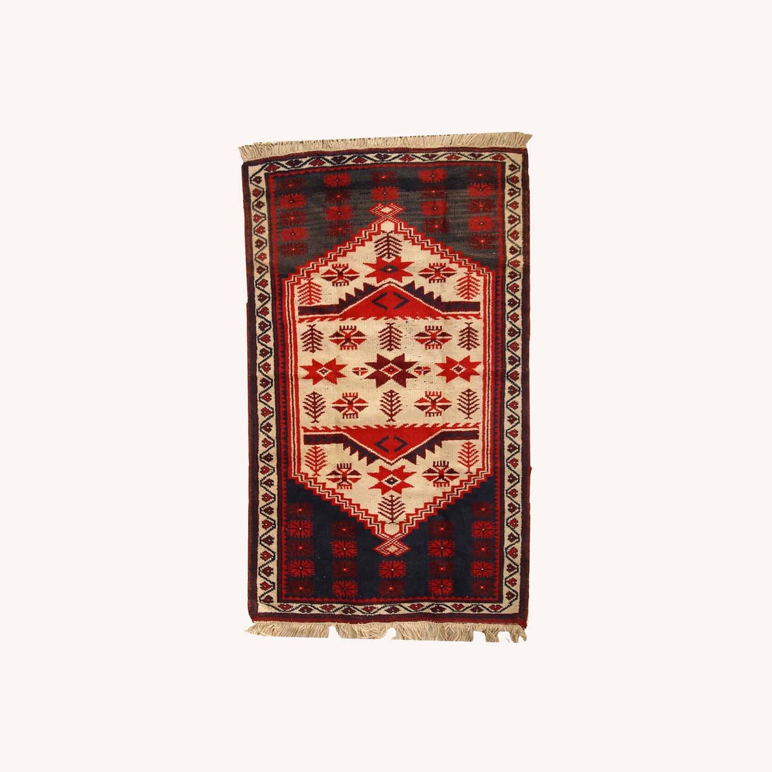 Handmade Vintage Turkish Anatolian Rug - image-0