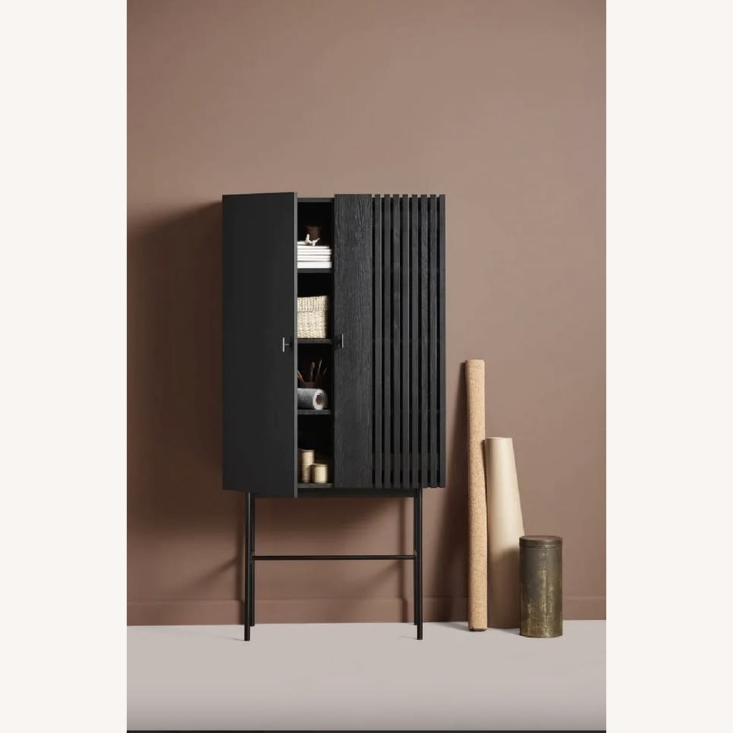 WOUD Array Highboard Cabinet in Black - image-4