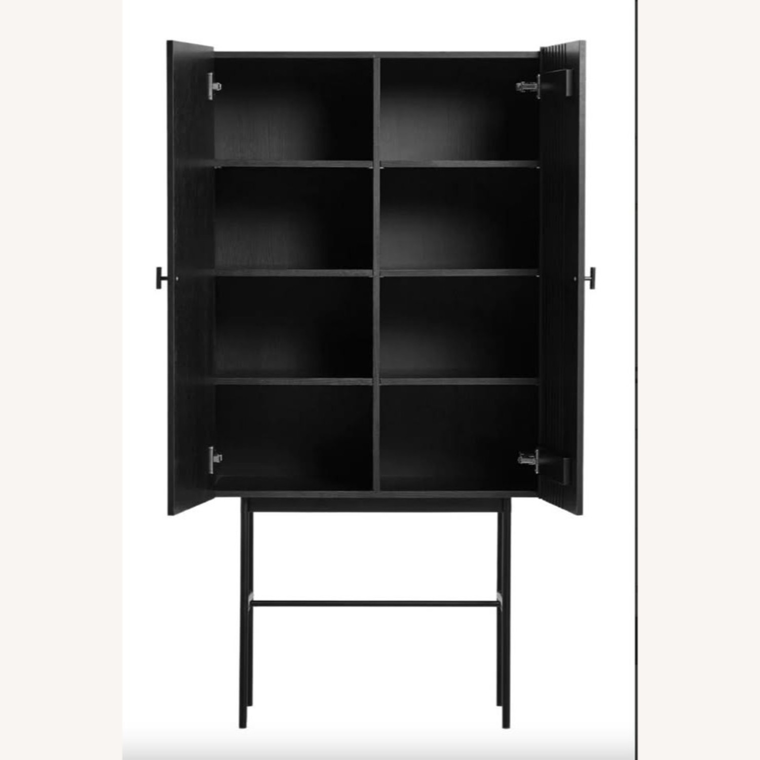 WOUD Array Highboard Cabinet in Black - image-5