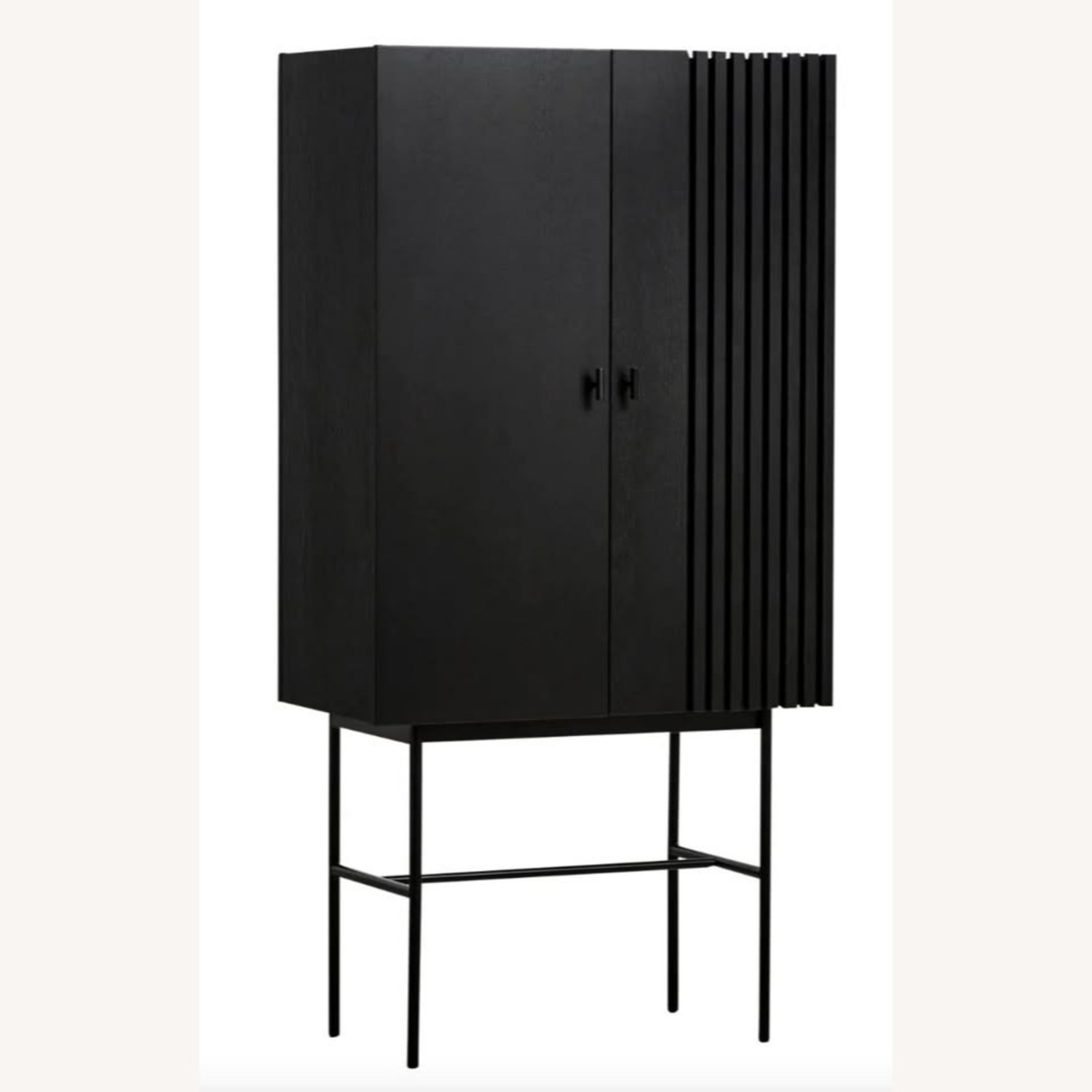 WOUD Array Highboard Cabinet in Black - image-3