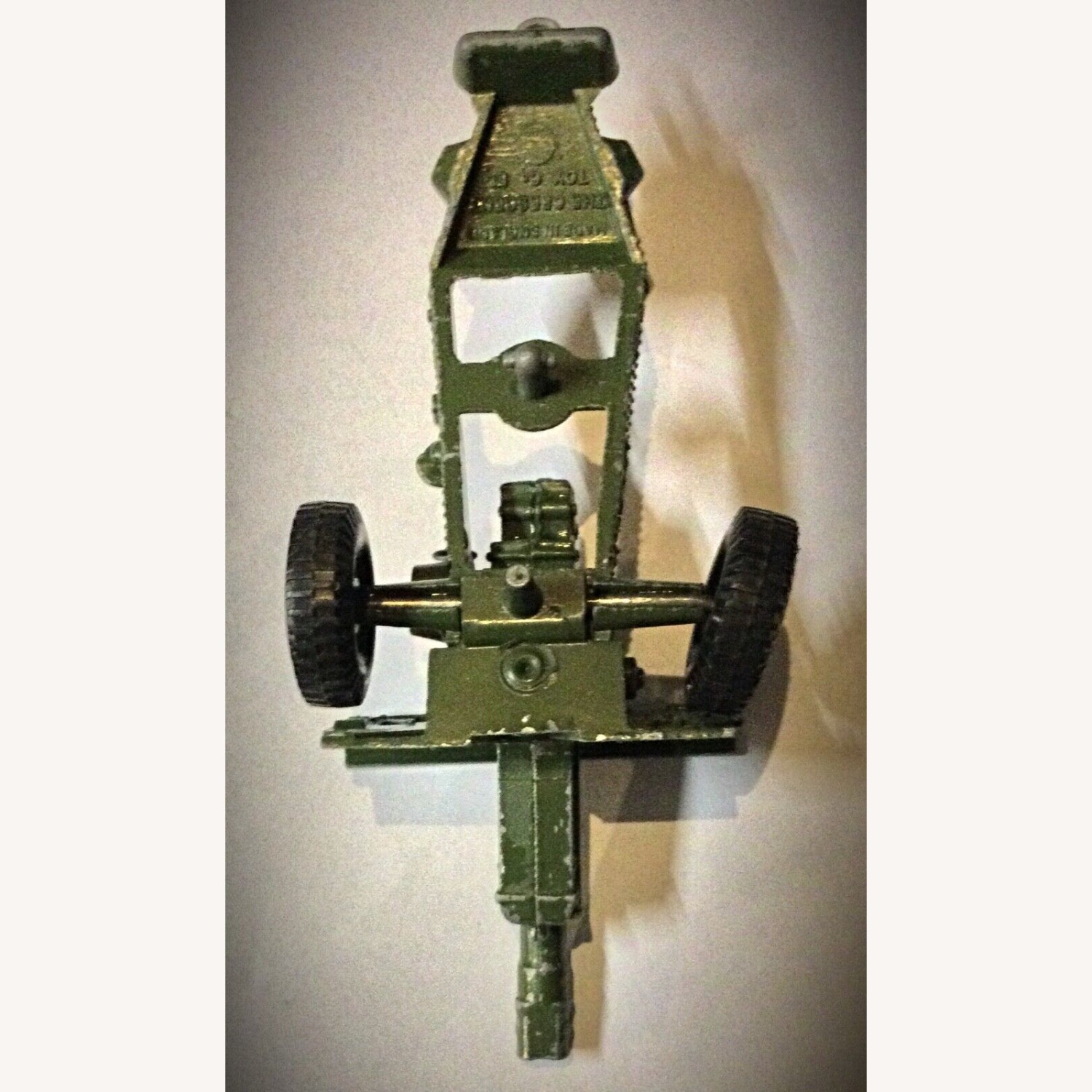 Vintage Miniature Anti-Tank Cannon - image-4