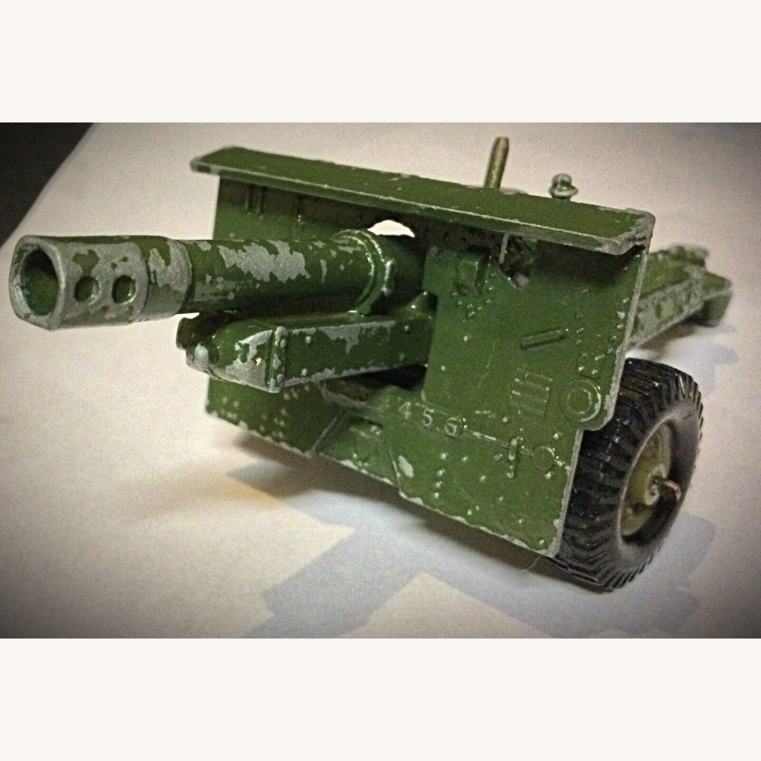 Vintage Miniature Anti-Tank Cannon - image-2