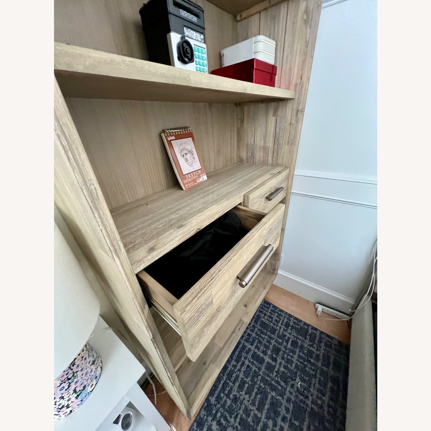 Living Spaces Natural Modern 77” Bookstore - image-4