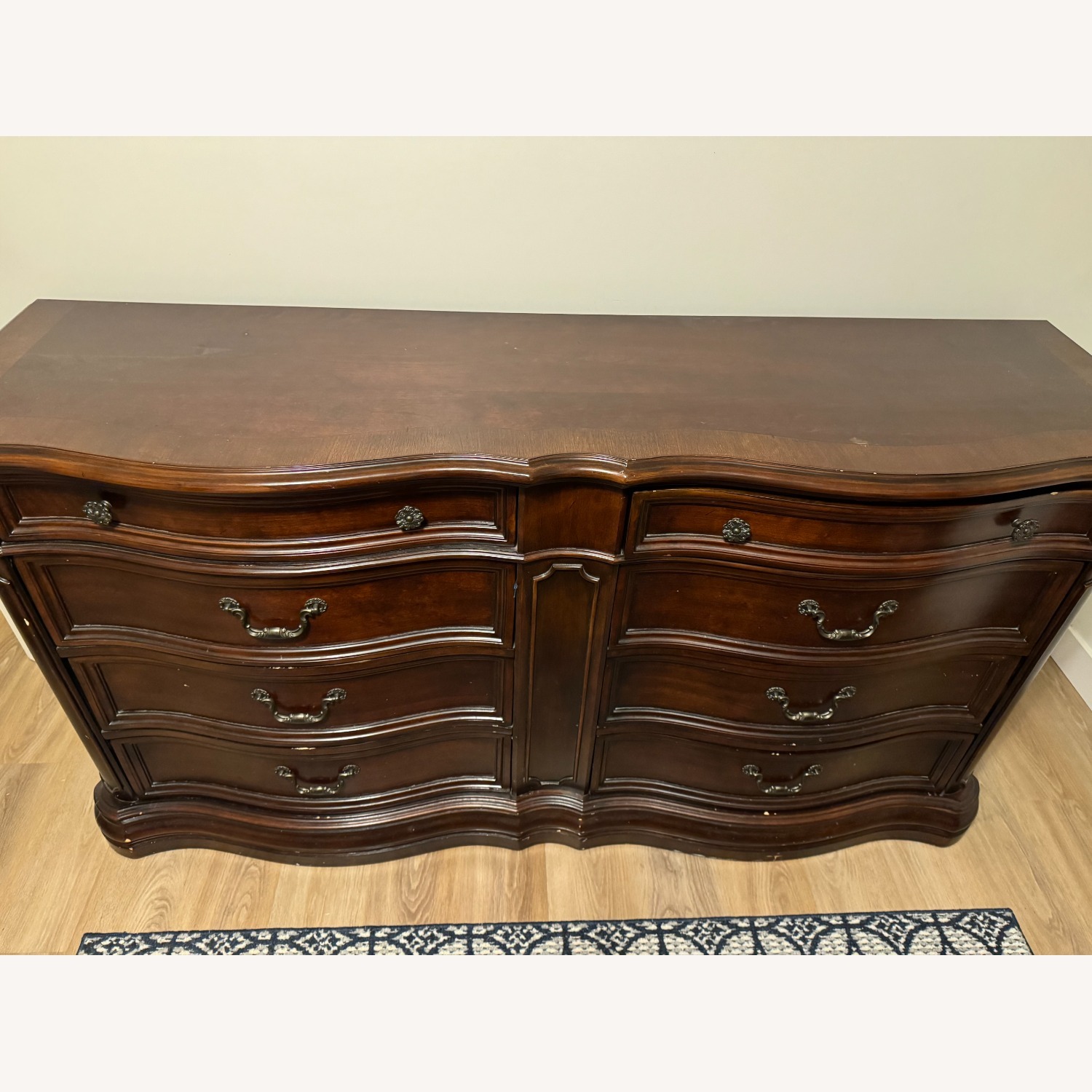 Large Dark-wood Dresser - image-0