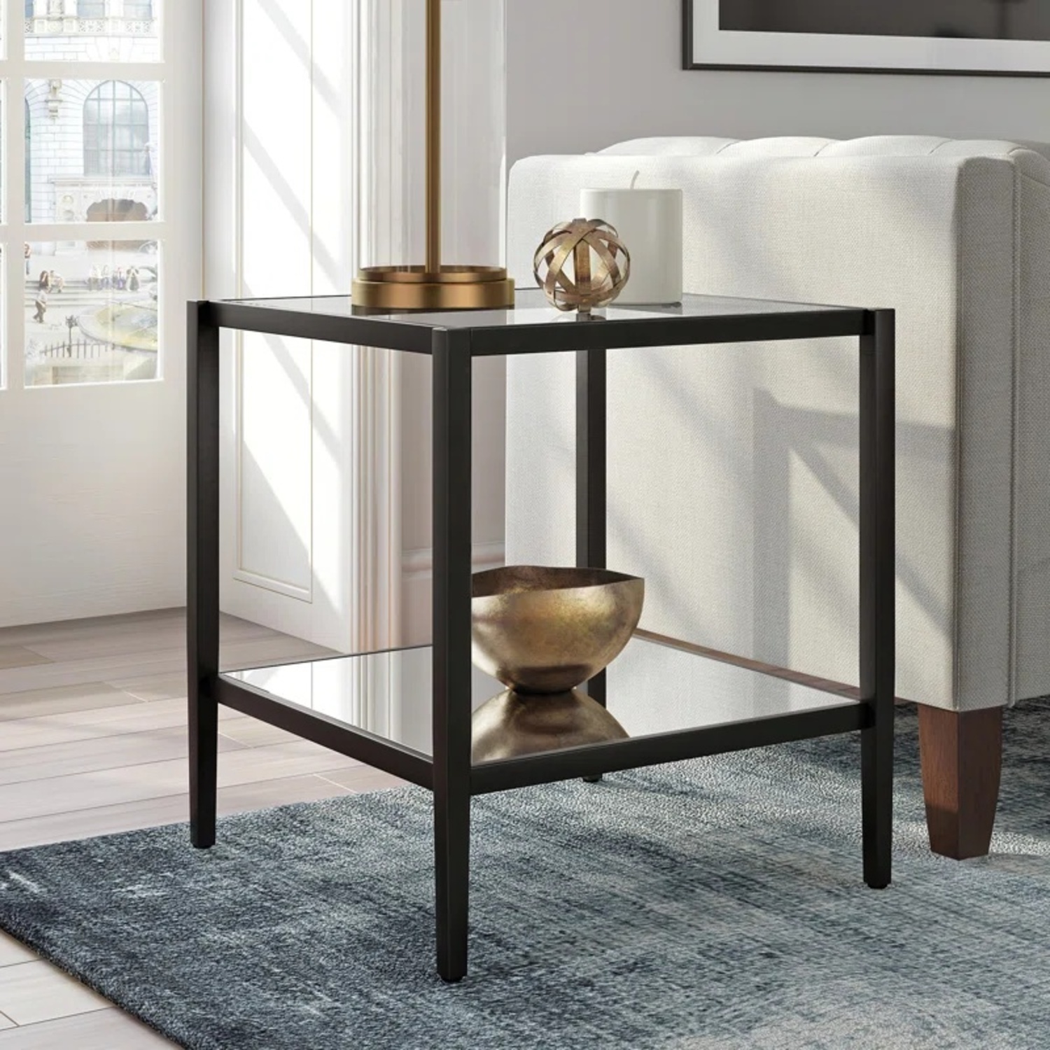 Hera Glass End Table - image-4