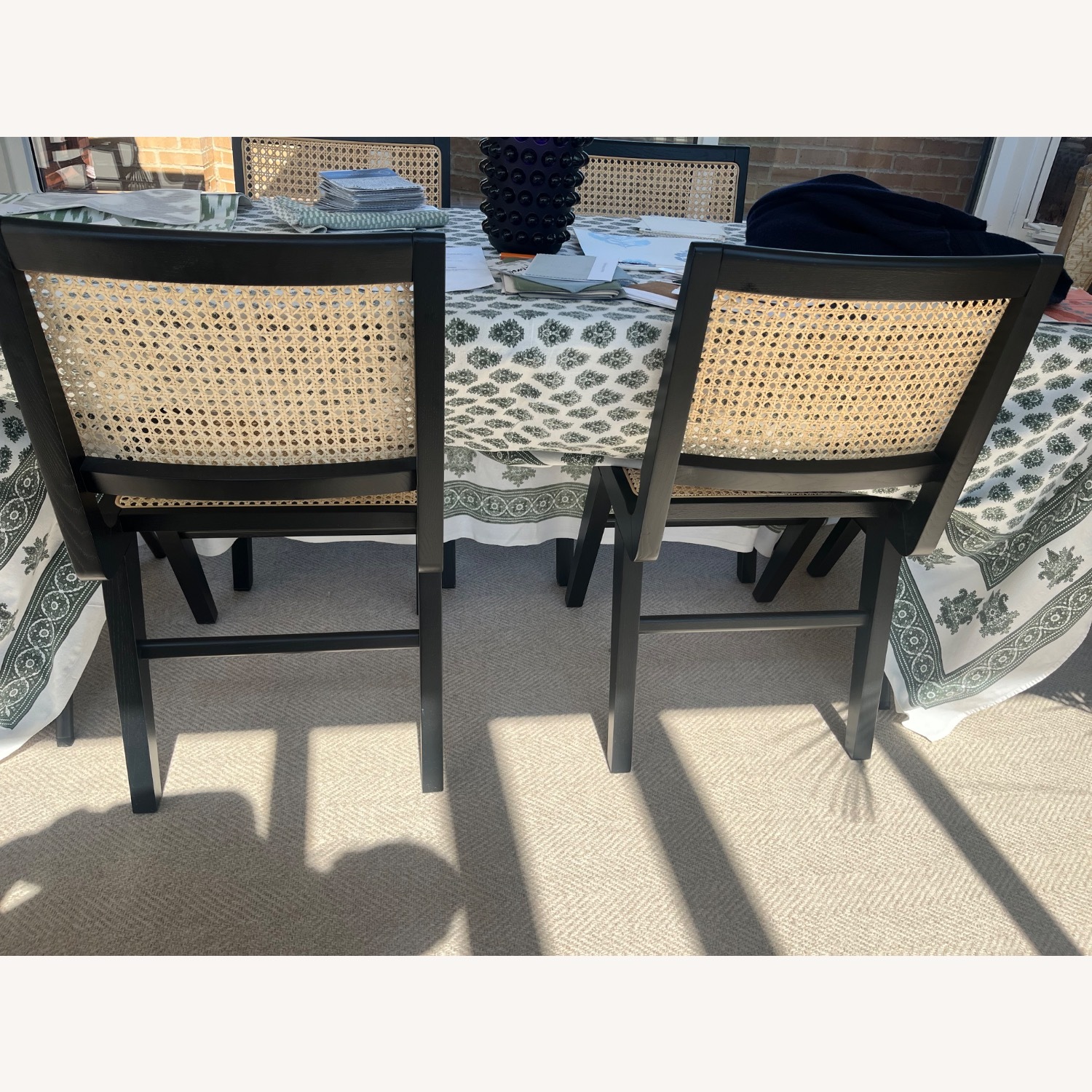 Atticus Cane Dining Chair (Set of 6) - image-5