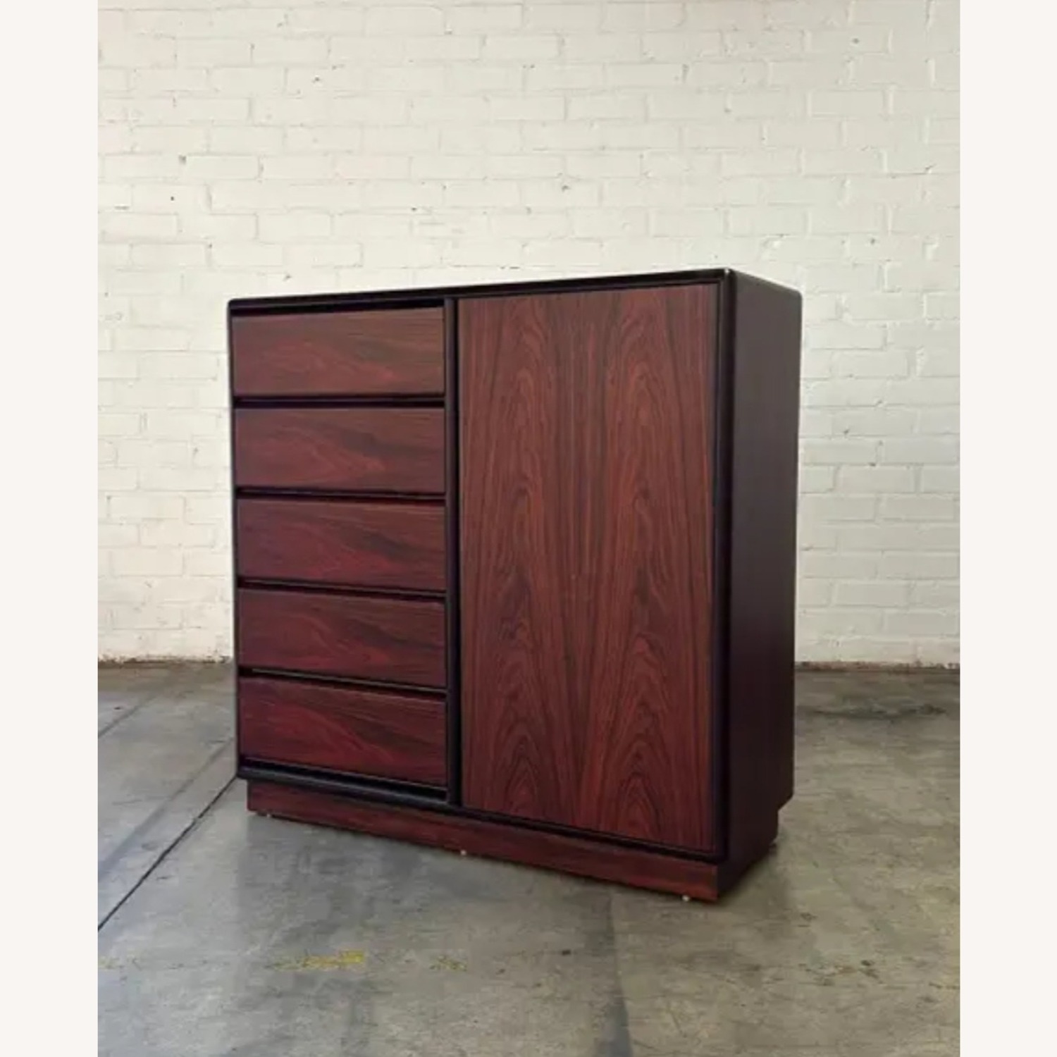 Sannemann Rosewood Bachelor Wardrobe Chest - image-2