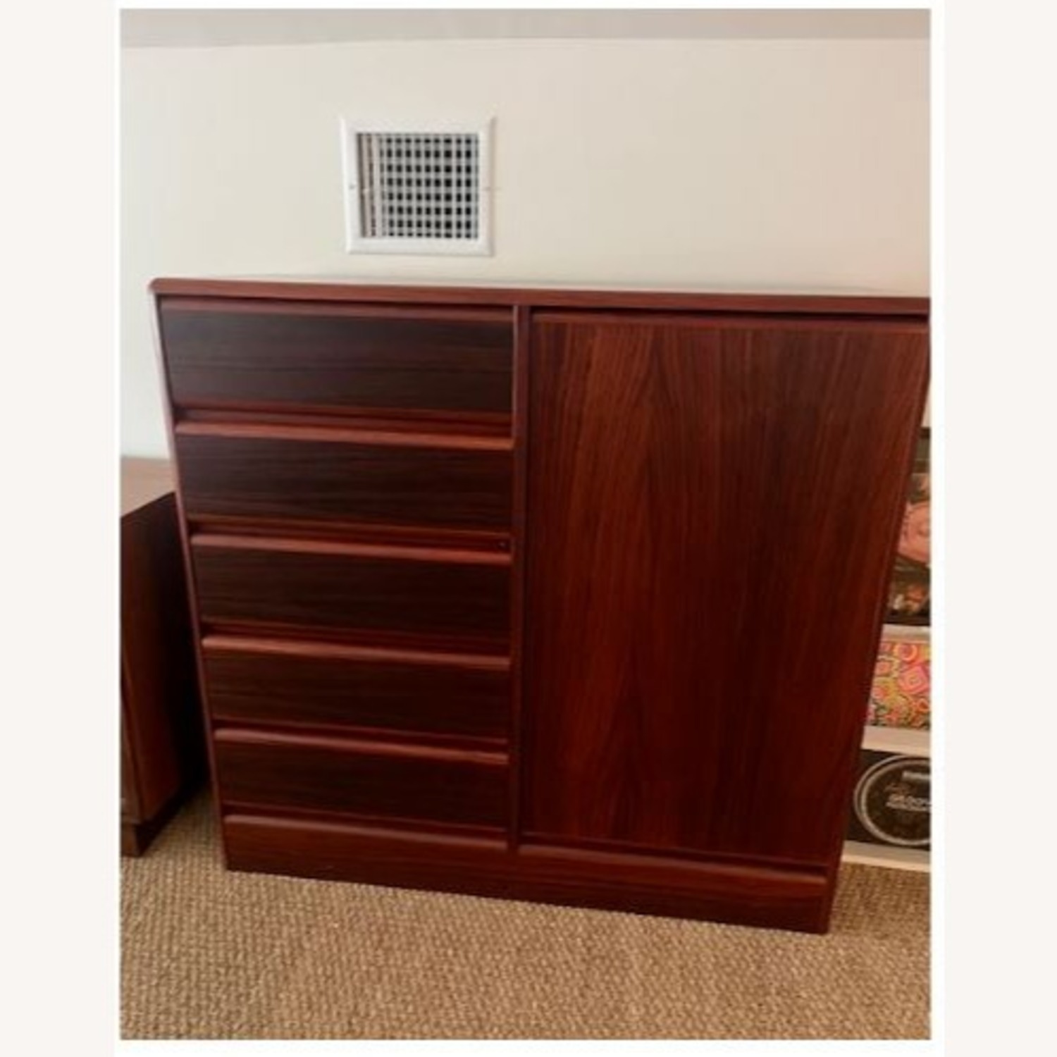 Sannemann Rosewood Bachelor Wardrobe Chest - image-3