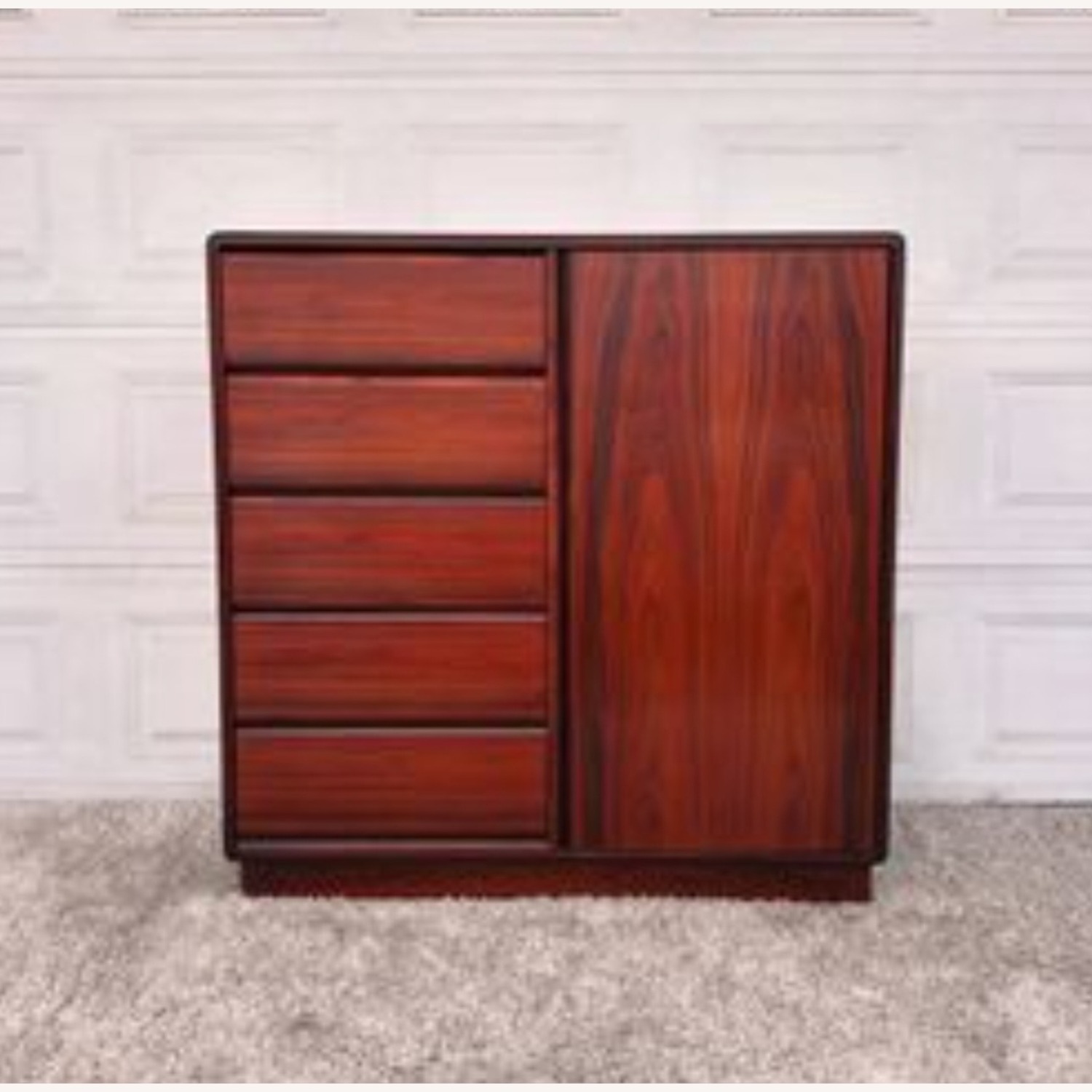 Sannemann Rosewood Bachelor Wardrobe Chest - image-1