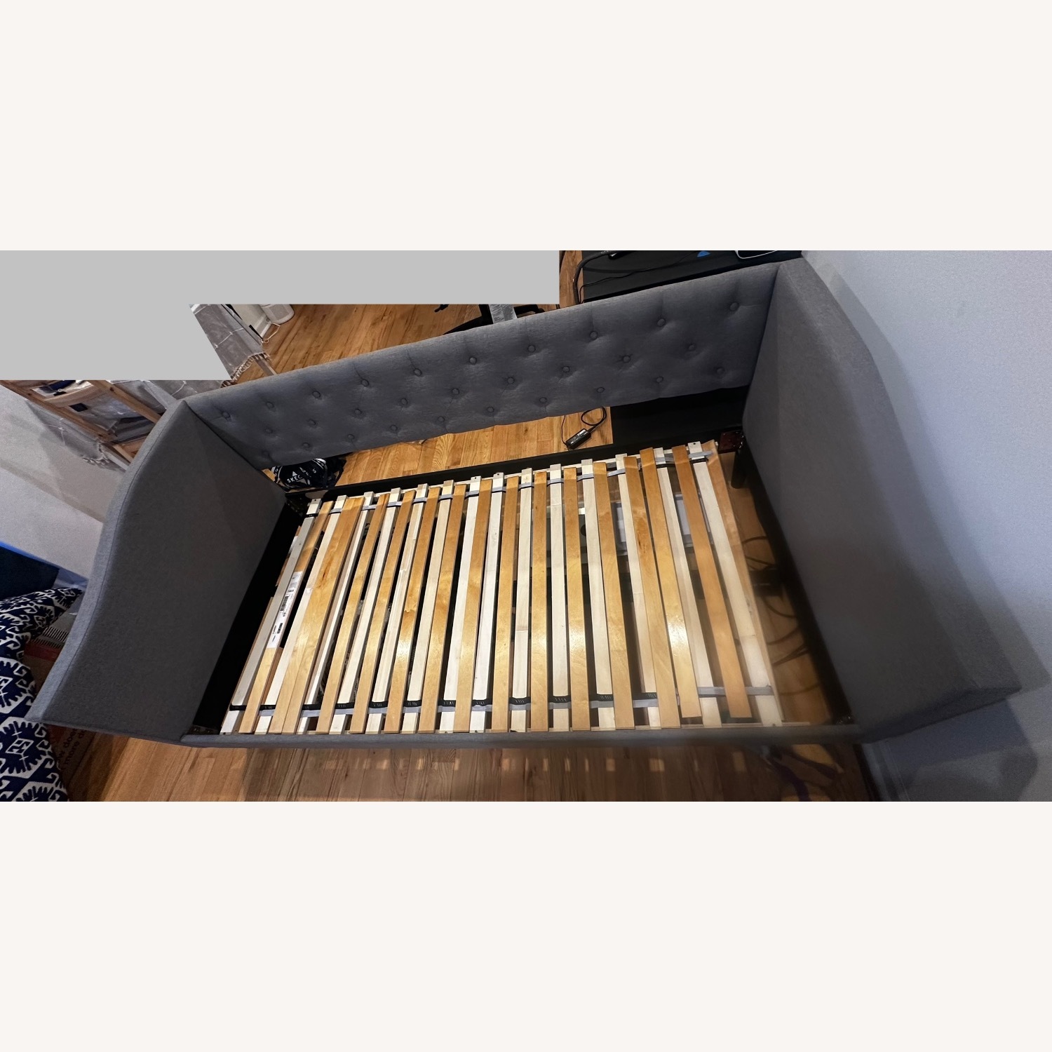 Penville Upholstered Twin Daybed, Light Gray - image-1