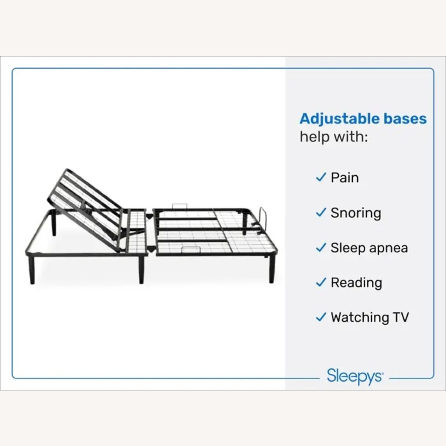 Sleepy's Adjustable Base - image-2