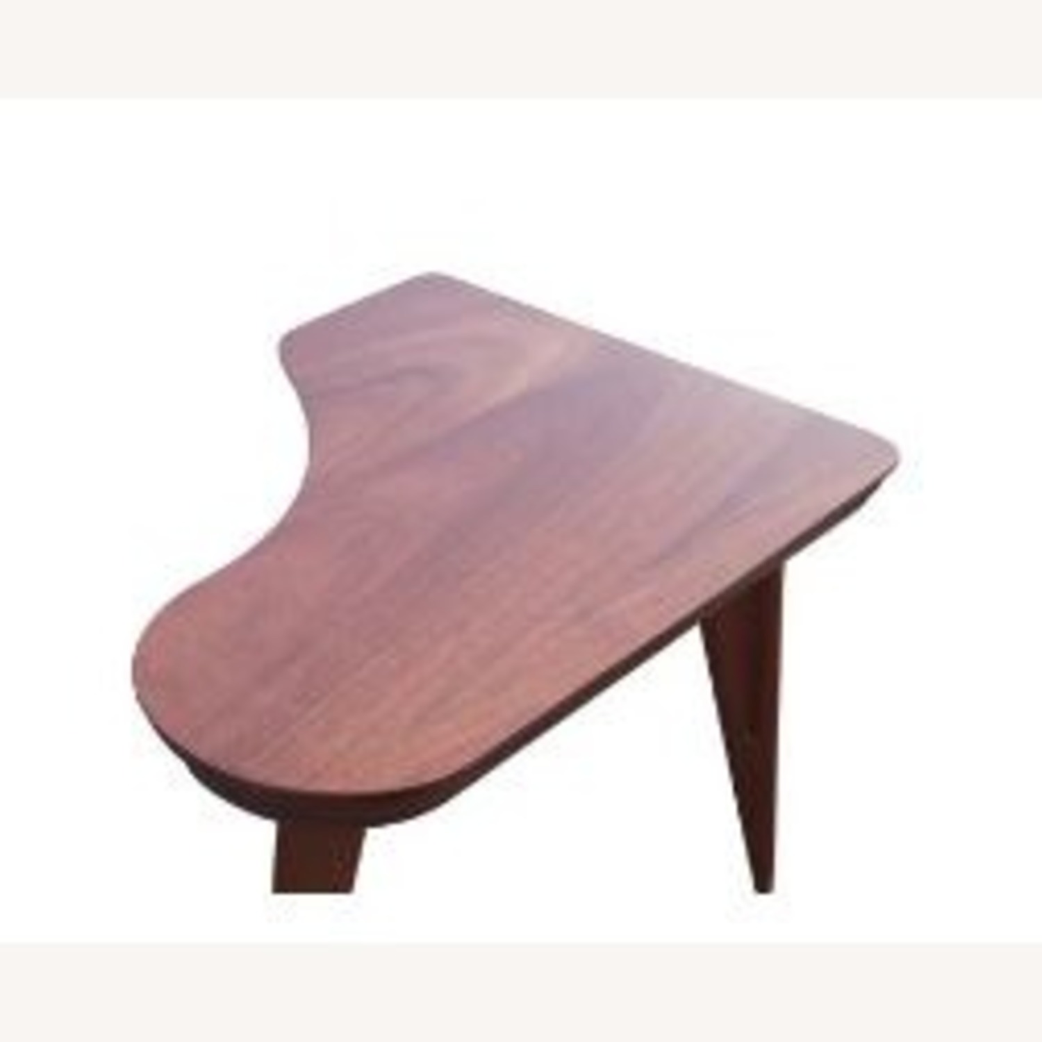 Scandinavian Walnut Corner End Tables - image-2