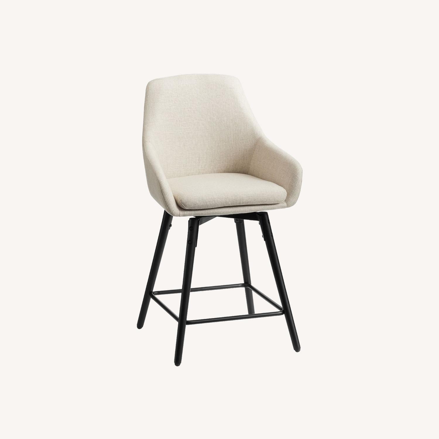 Pottery Barn Oakville Swivel Counter Stool - image-0
