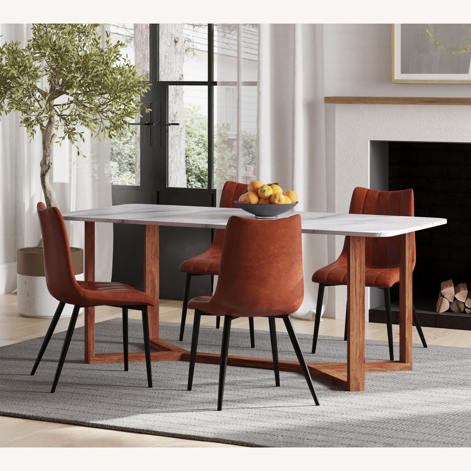 Pottery Barn Fresno Dining Chair, Set of 2 - image-2