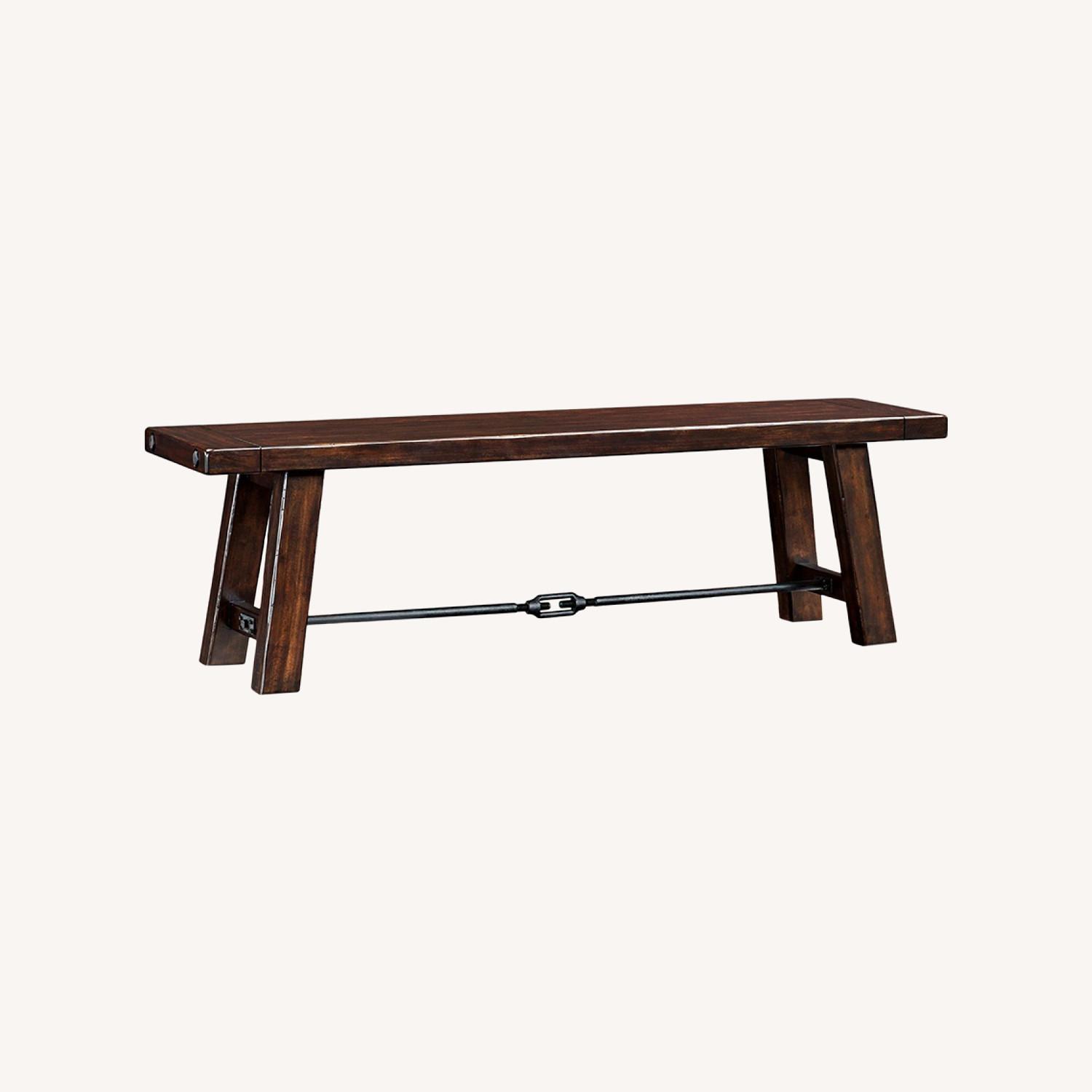 Pottery Barn Benchwright Dining Bench - image-0