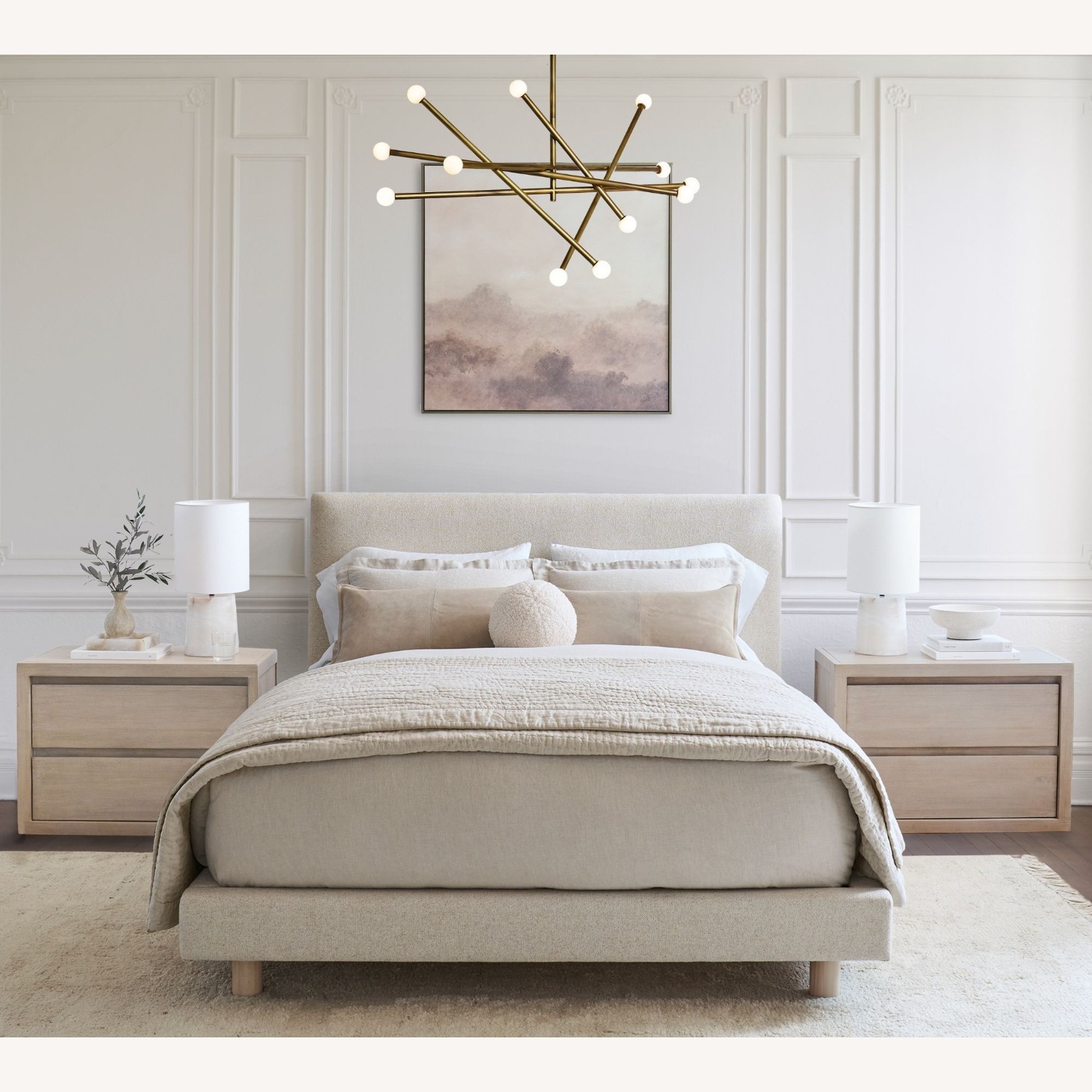 Pottery Barn Cayman Wide Nightstand (33") - image-4