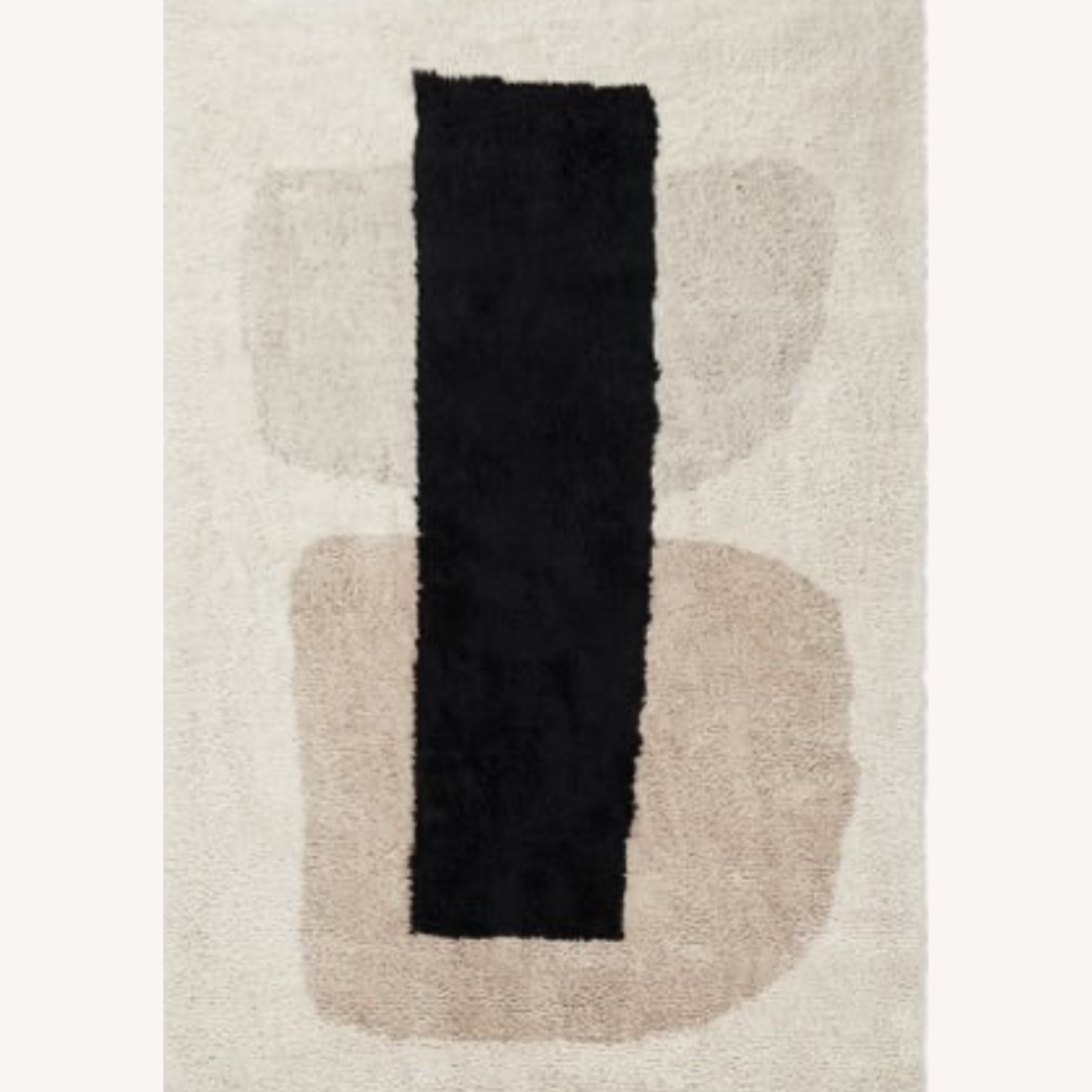 Nordic Knots Monolith Shag Rug - image-0