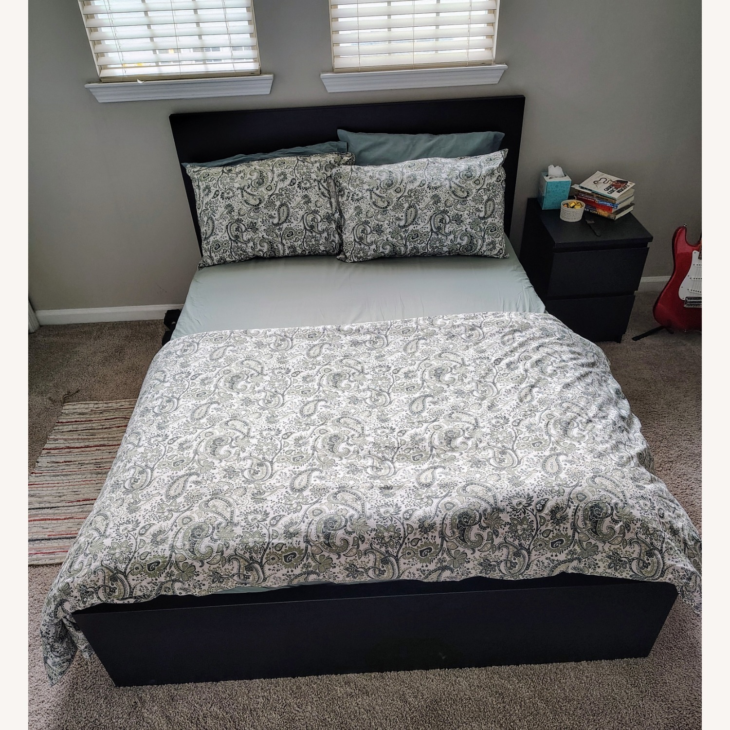 IKEA Malm Full Bed with Slats - image-2