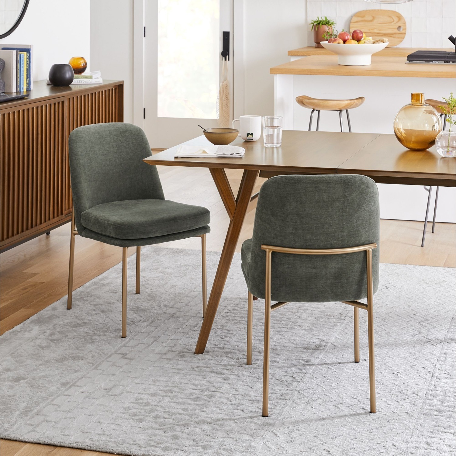 West Elm Jack Metal Frame Dining Chair - image-2